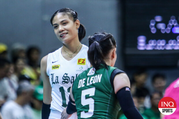 Angel Canino La Salle UAAP volleyball