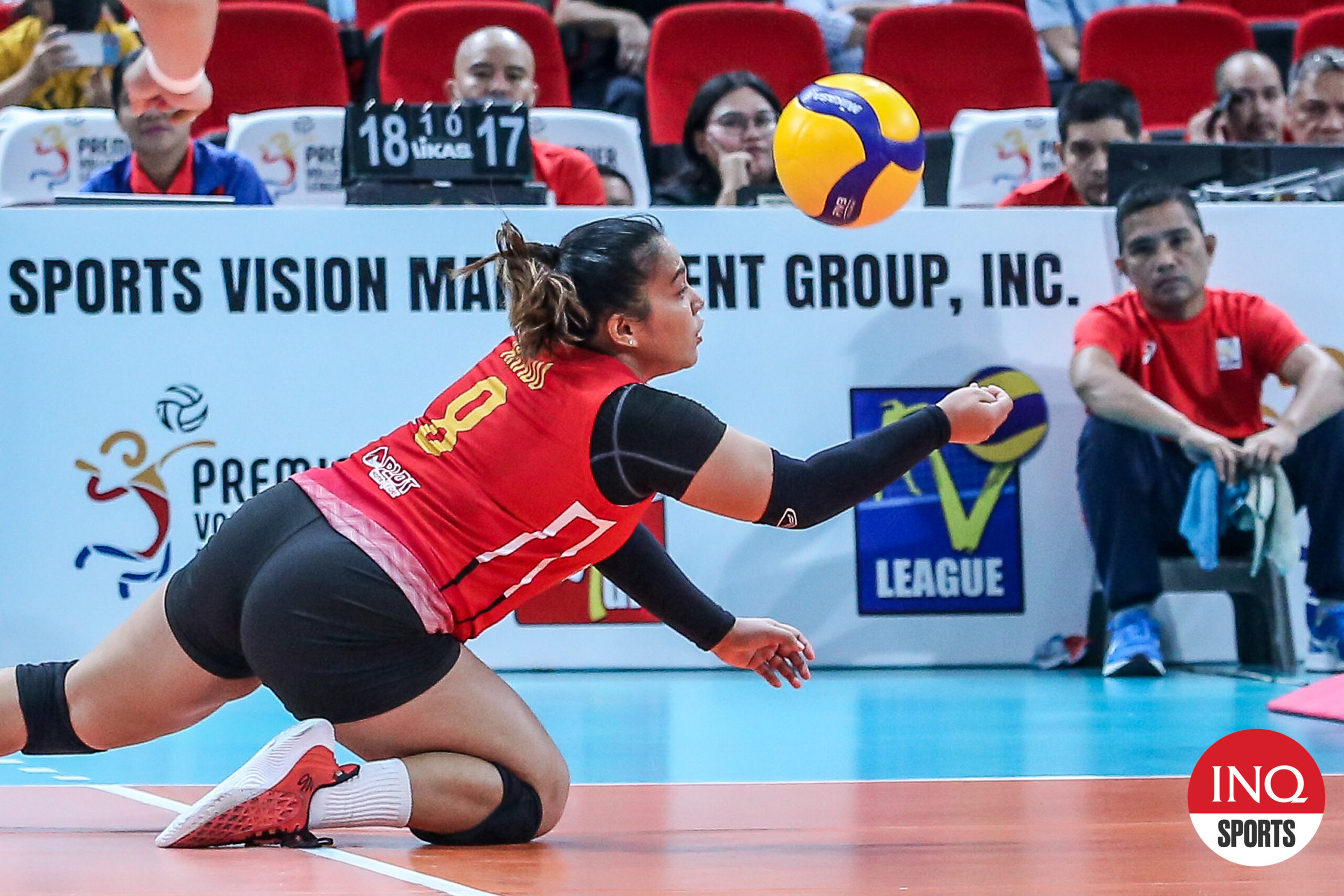 PLDT High Speed Hitters' Kath Arado in the PVL All-Filipino Conference