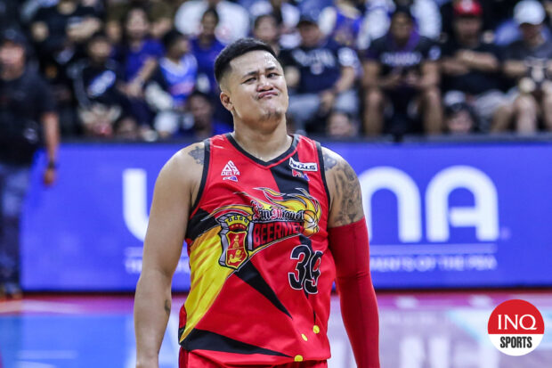 San Miguel guard Jericho Cruz during Game 5 of the PBA Commissioner's Cup Finals against Magnolia.–MARLO CUETO/INQUIRER.net