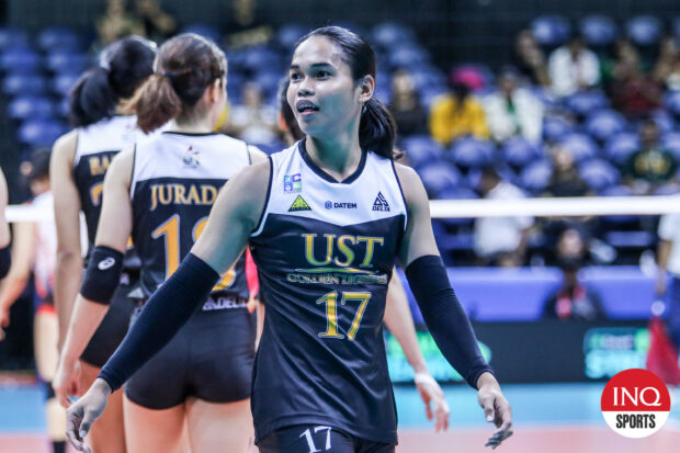 Angeline Poyos UST Tigresses UAAP volleyball