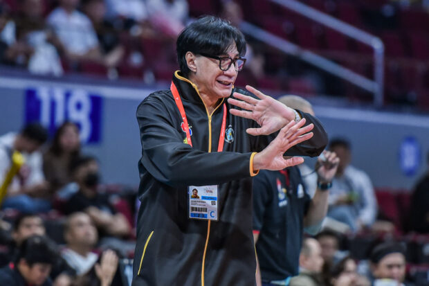 UST Golden Spikers coach Odjie Mamon UAAP volleyball