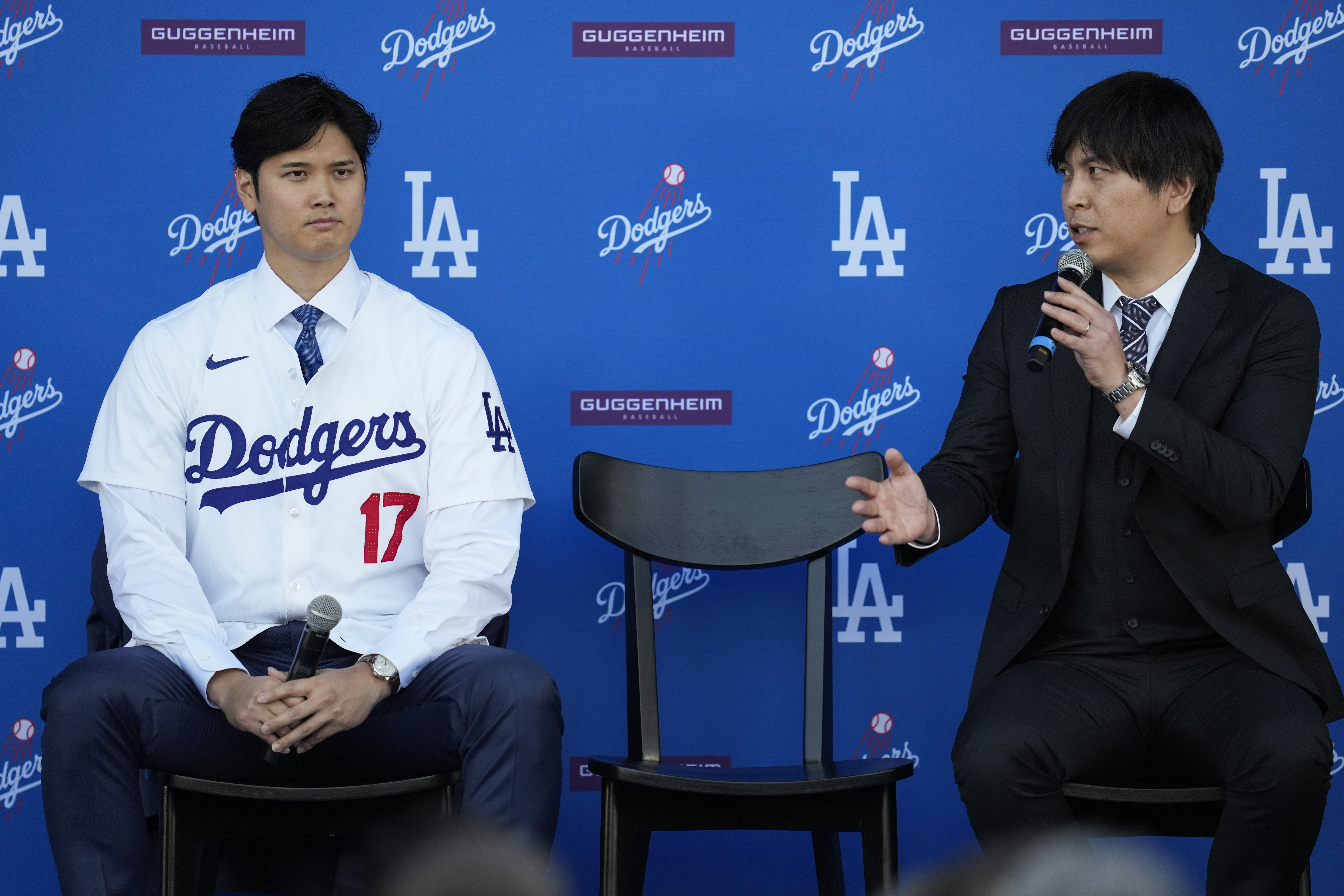 Los Angeles Dodgers' Shohei Ohtani Ippei Mizuhara