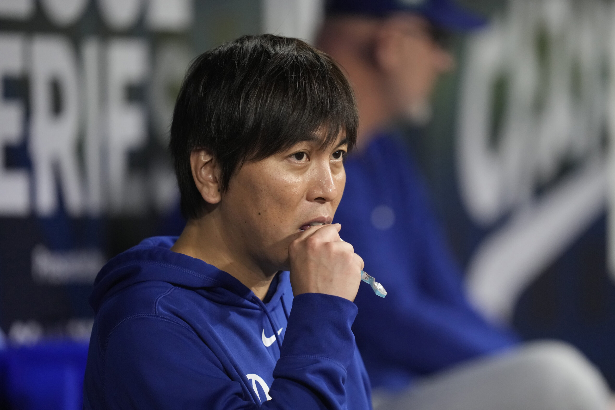 Los Angeles Dodgers designated hitter Shohei Ohtani's interpreter Ippei Mizuhara 