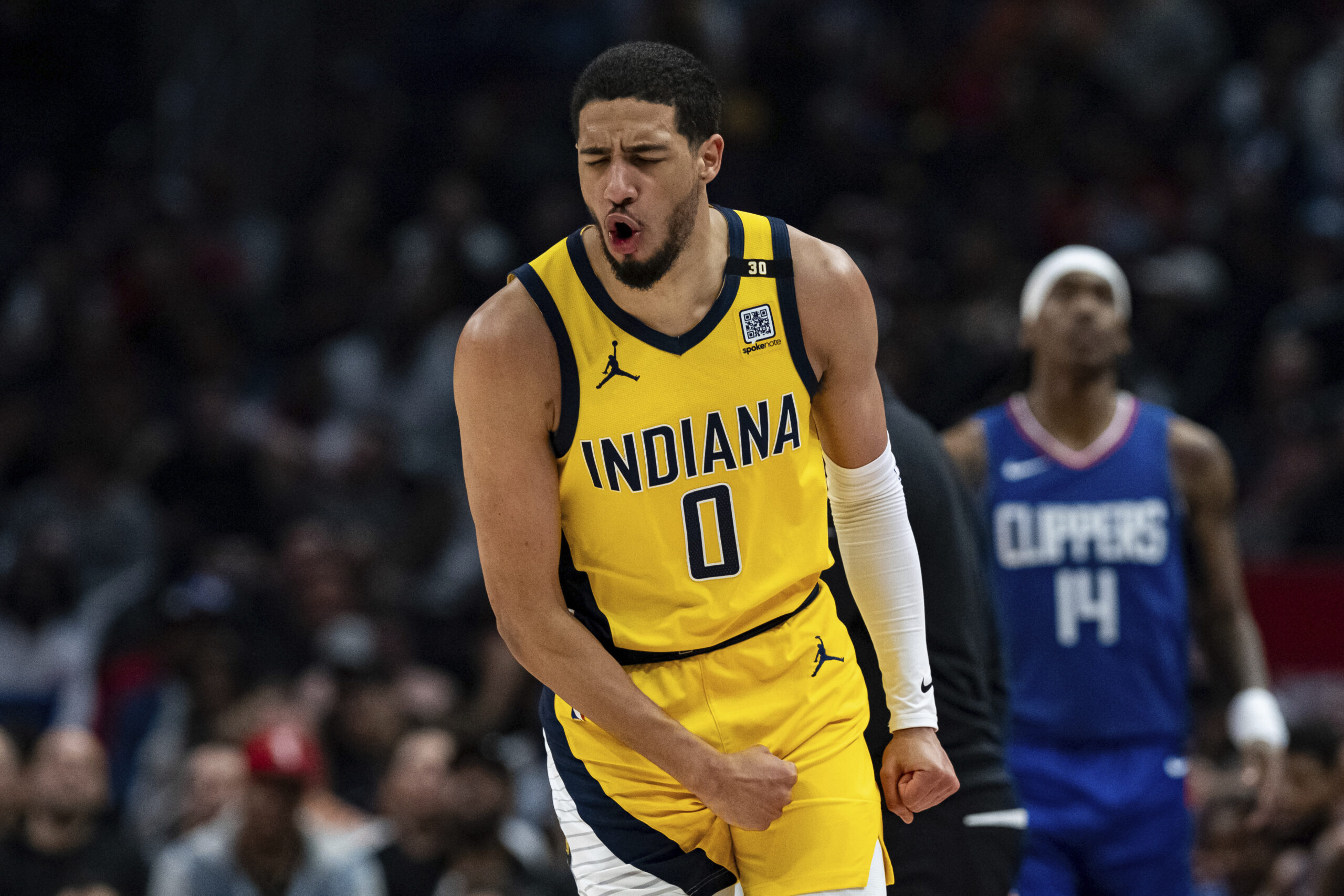 Tyrese Haliburton Pacers beat Clippers NBA