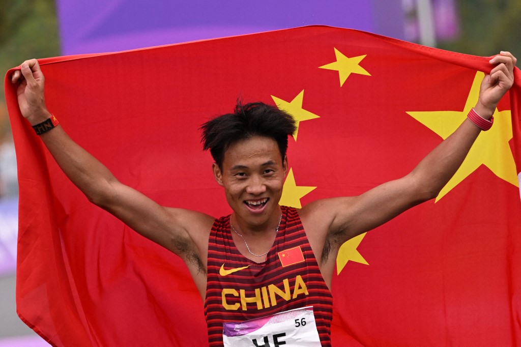 China runner He Jie