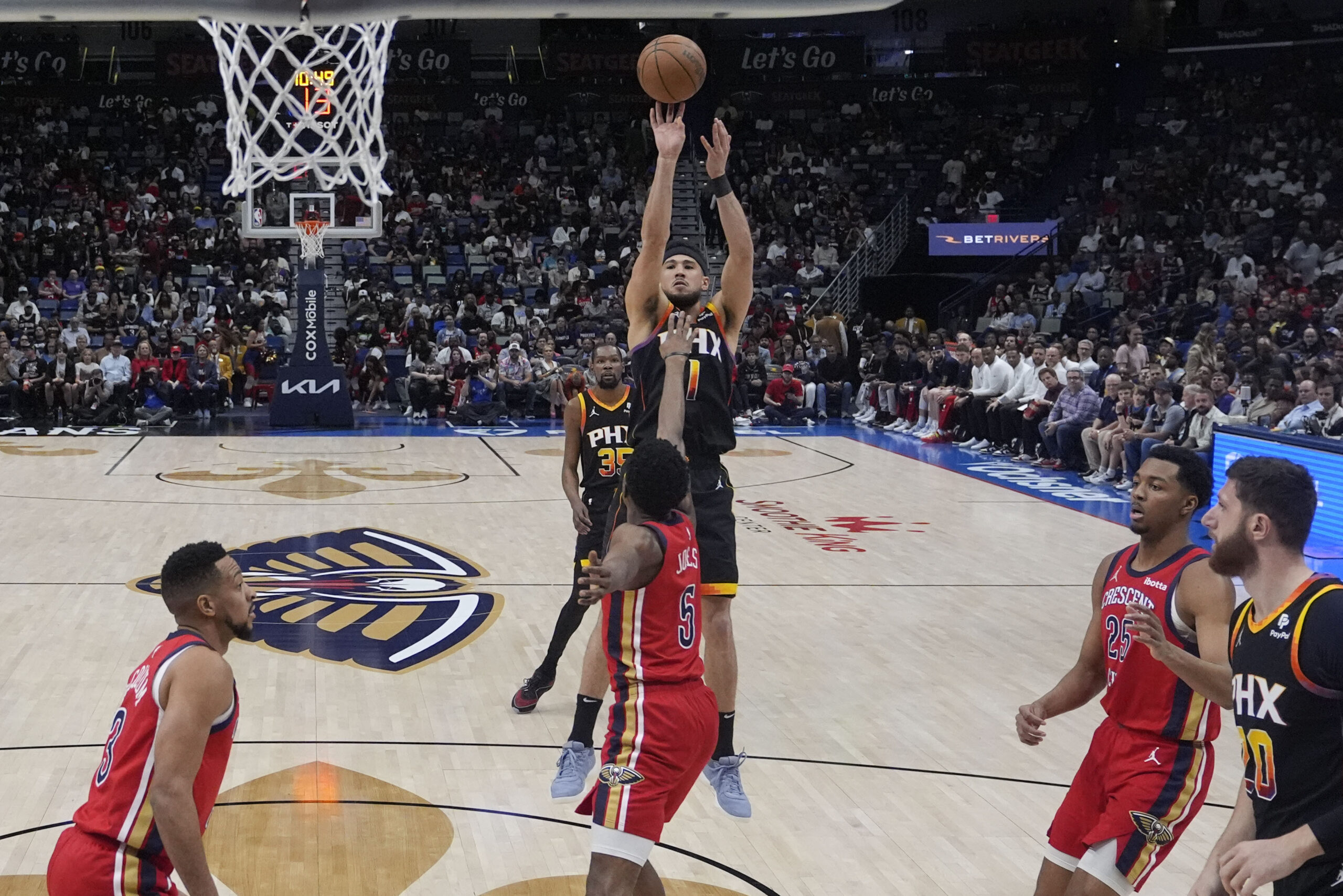 Devin Booker Suns beat Pelicans NBA
