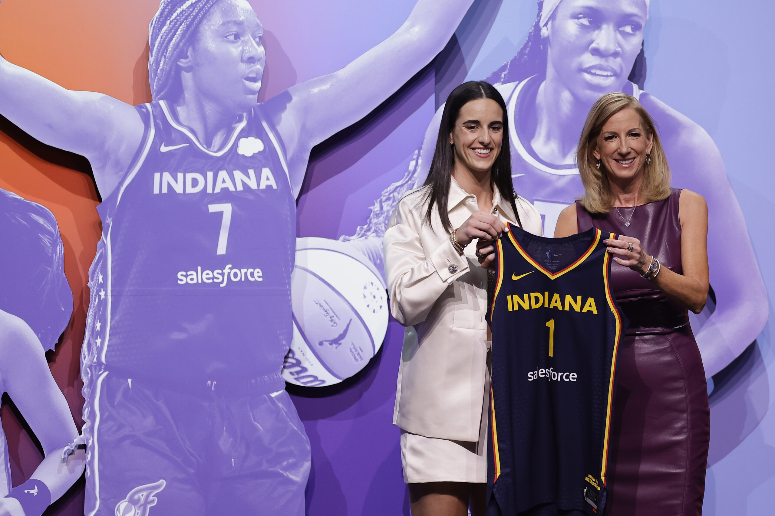 Caitlin Clark Indiana Fever WNBA Draft