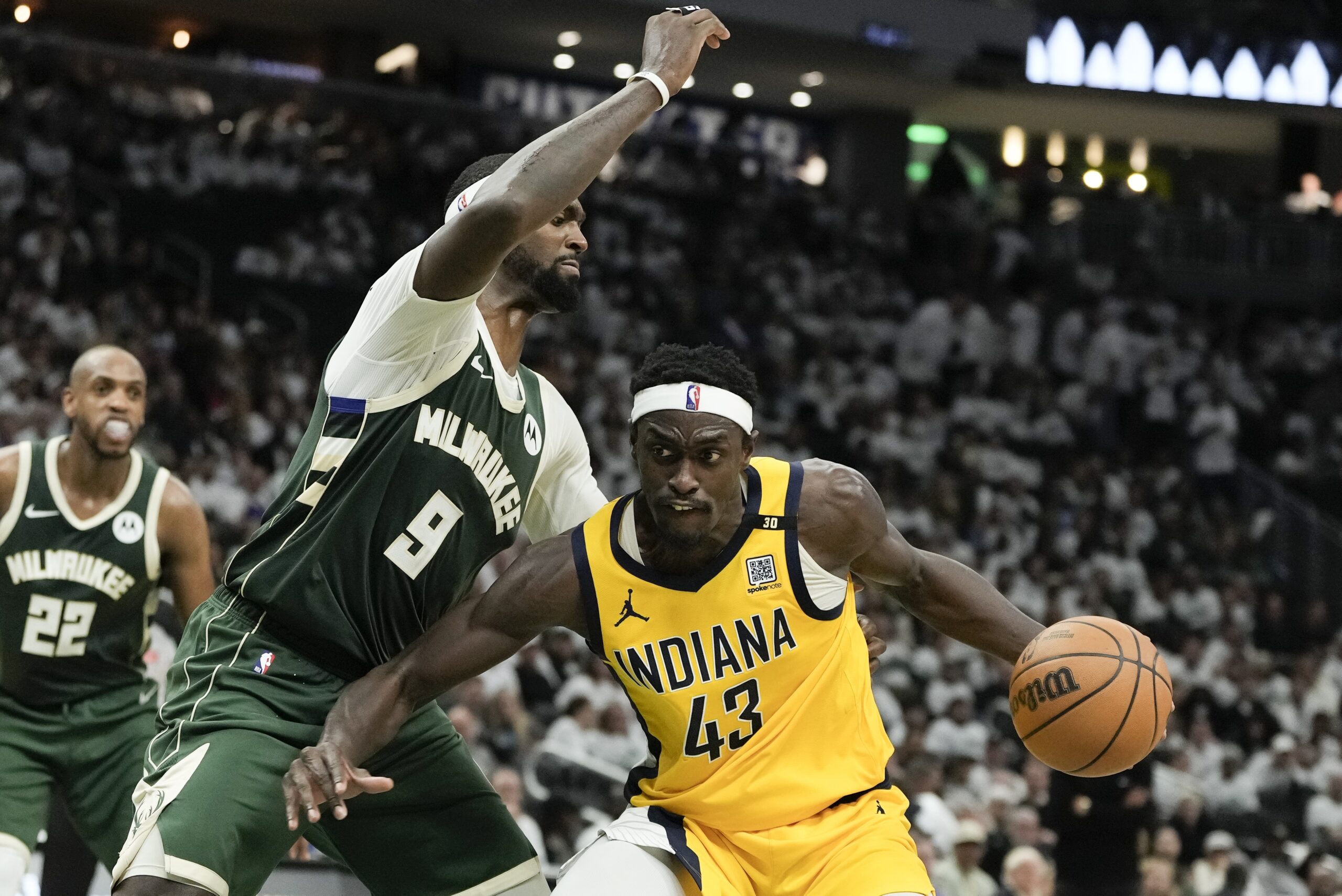 Indiana Pacers' Pascal Siakam NBA playoffs 2024