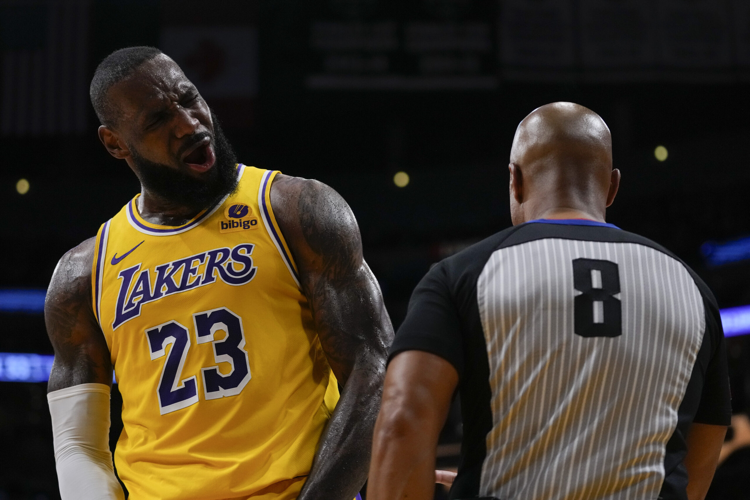 Los Angeles Lakers LeBron James NBA playoffs Nuggets vs Lakers