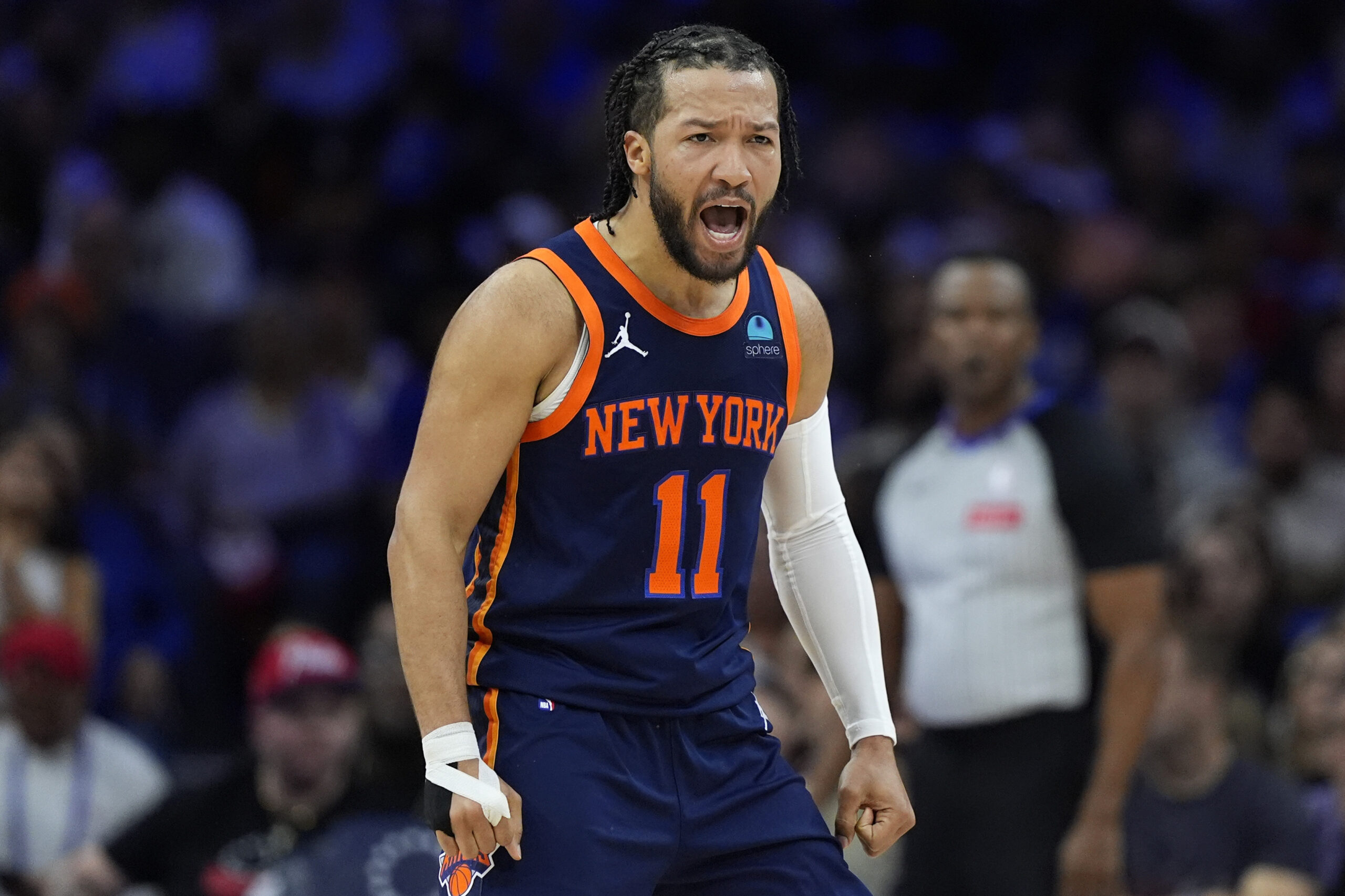 Jalen Brunson Knicks beat 76ers Game 4 NBA playoffs