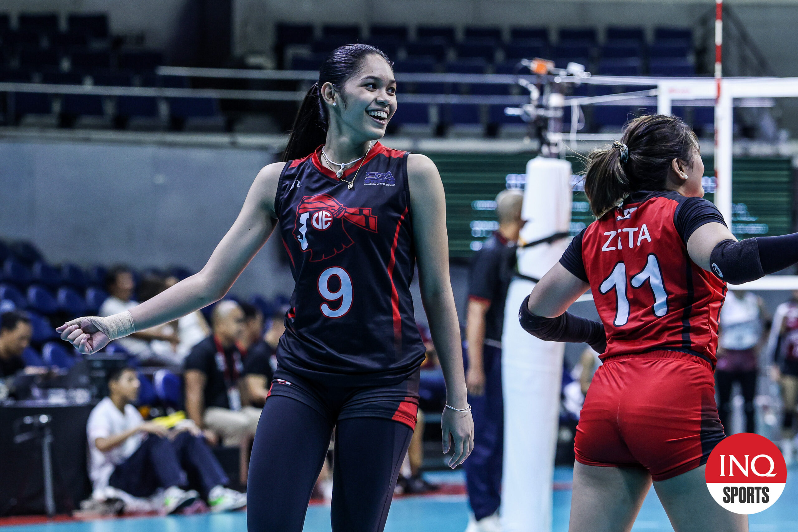 UE Lady Warriors' Casiey Dongallo  UAAP Season 86 women's volleyball 