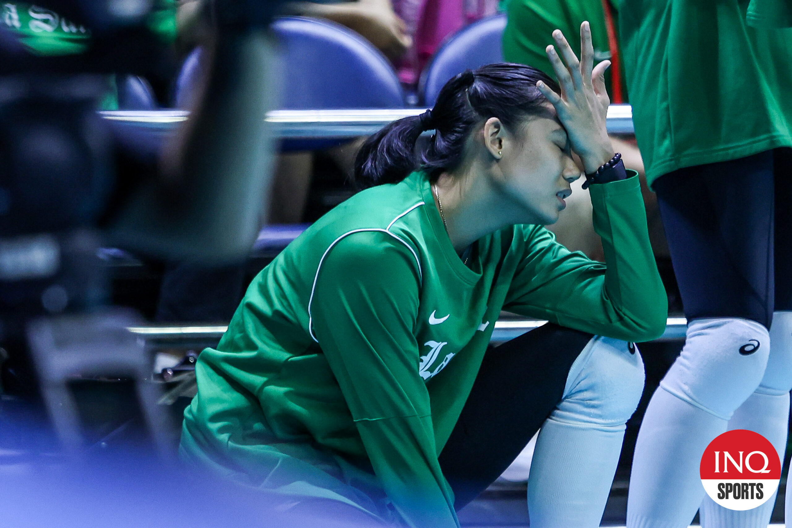 La Salle Lady Spikers star Angel Canino–