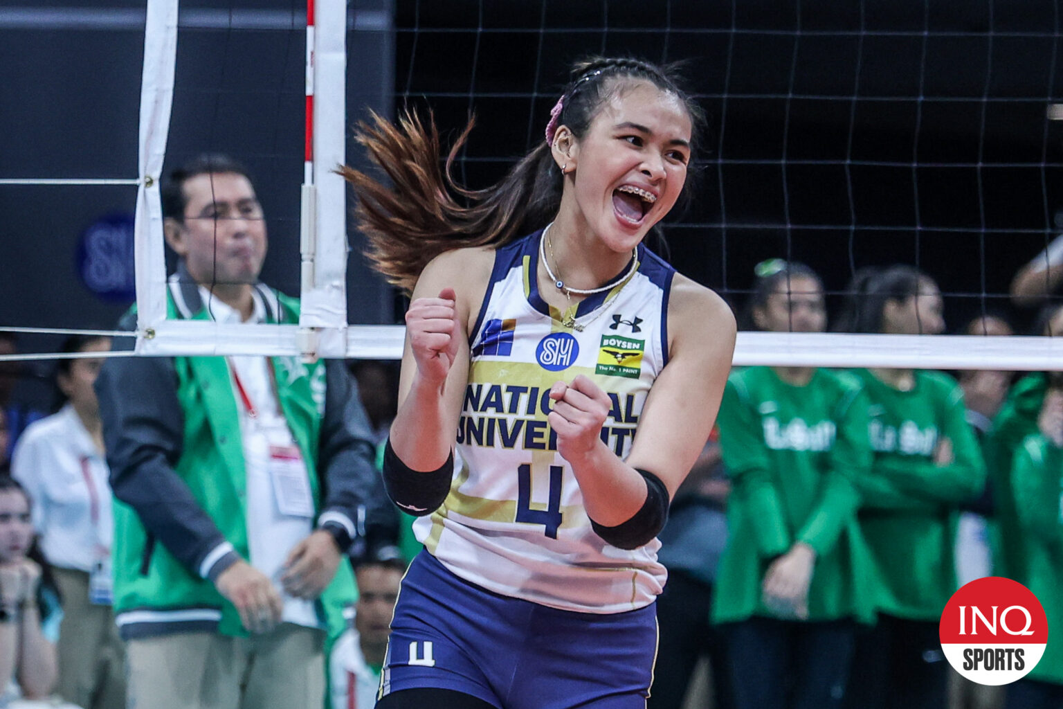 Bella Belen Plays Through Back Injury In NU Win Over La Salle