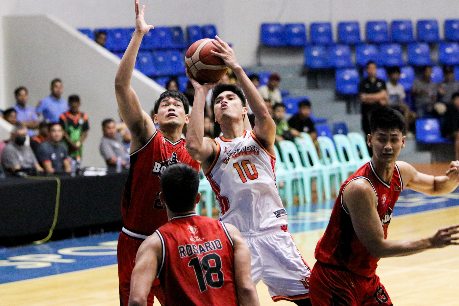 NorthPort Batang Pier's Arvin Tolentino in the PBA Philippine Cup
