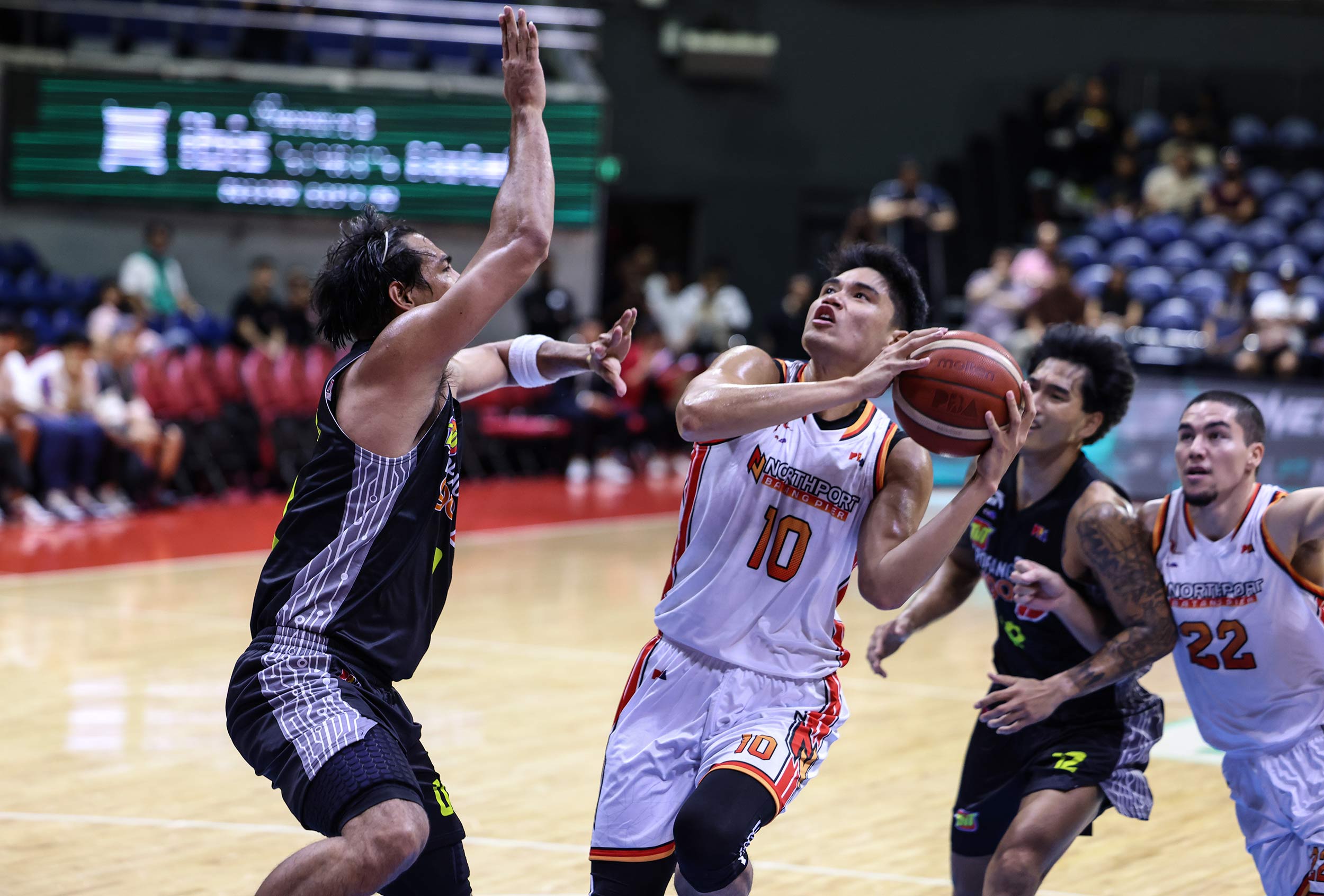 NorthPort Batang Pier star Arvin Tolentino in the PBA Philippine Cup.