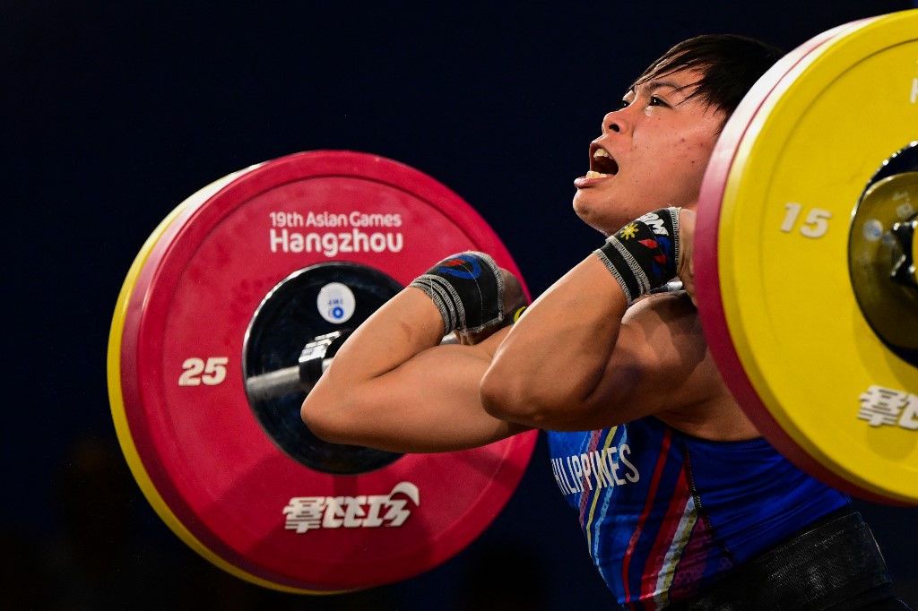 Weightlifter Rosie Ramos qualified for the 2024 Paris Olympics