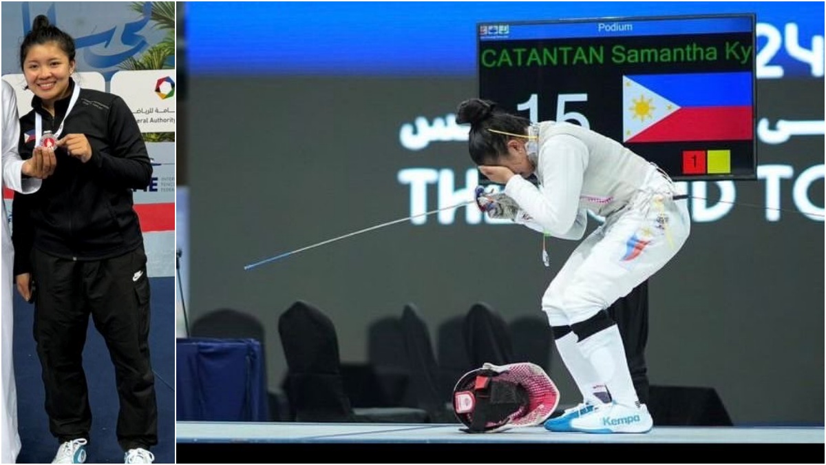 Fencer Catantan returns from ACL surgery and punches ticket to Paris