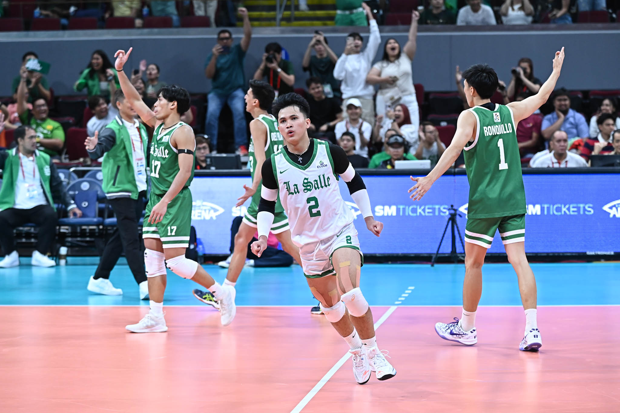 UAAP volleyball: La Salle shocks NU, moves closer to Final Four ...