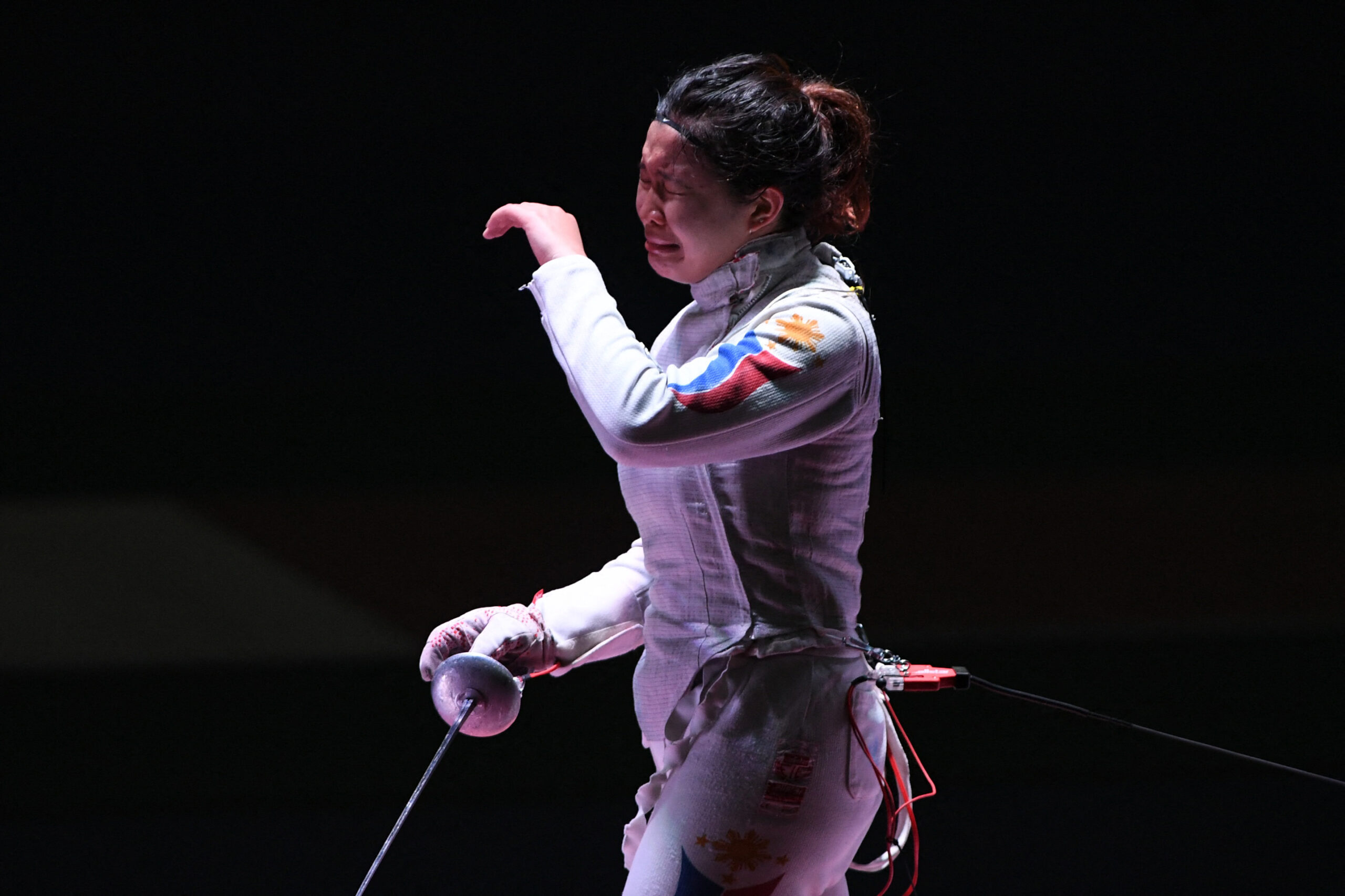 Samantha Catantan Paris Olympics fencing Philippines