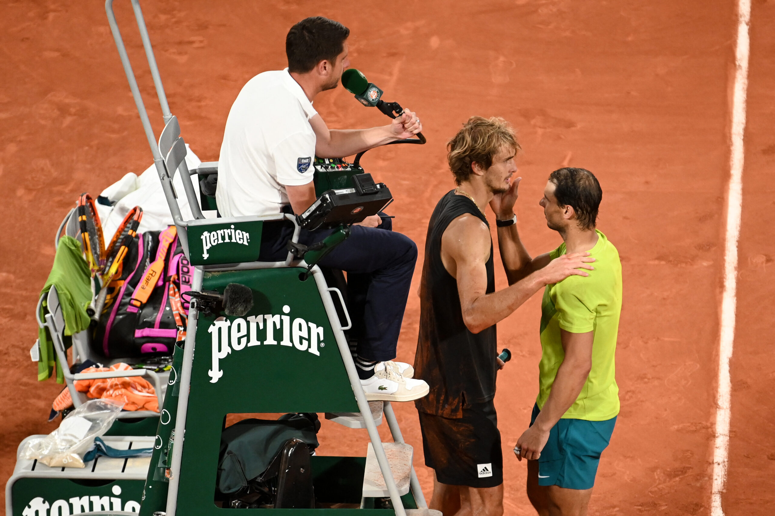 Alexander Zverev Rafael Nadal French Open