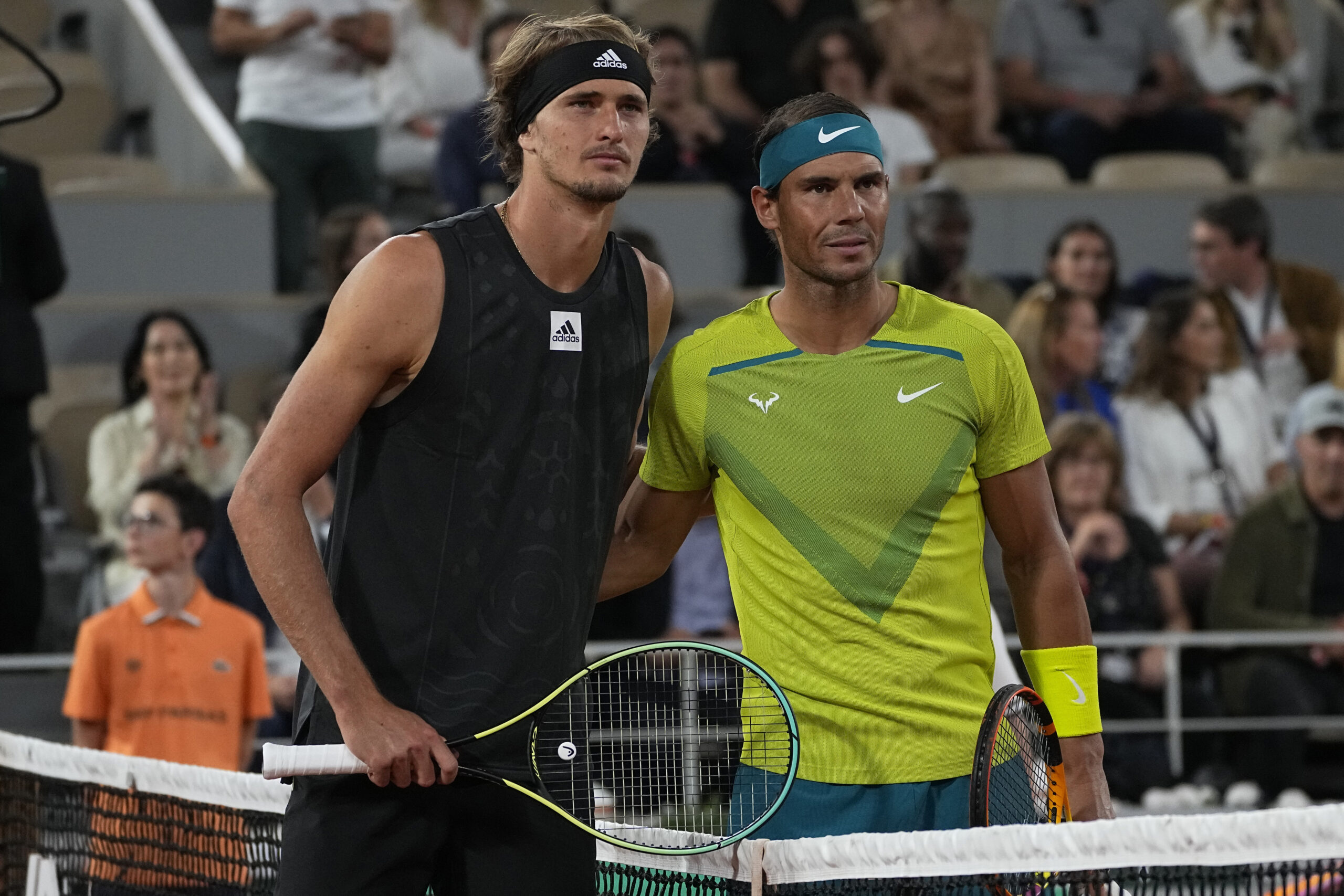 Rafael Nadal French Open Alexander Zverev