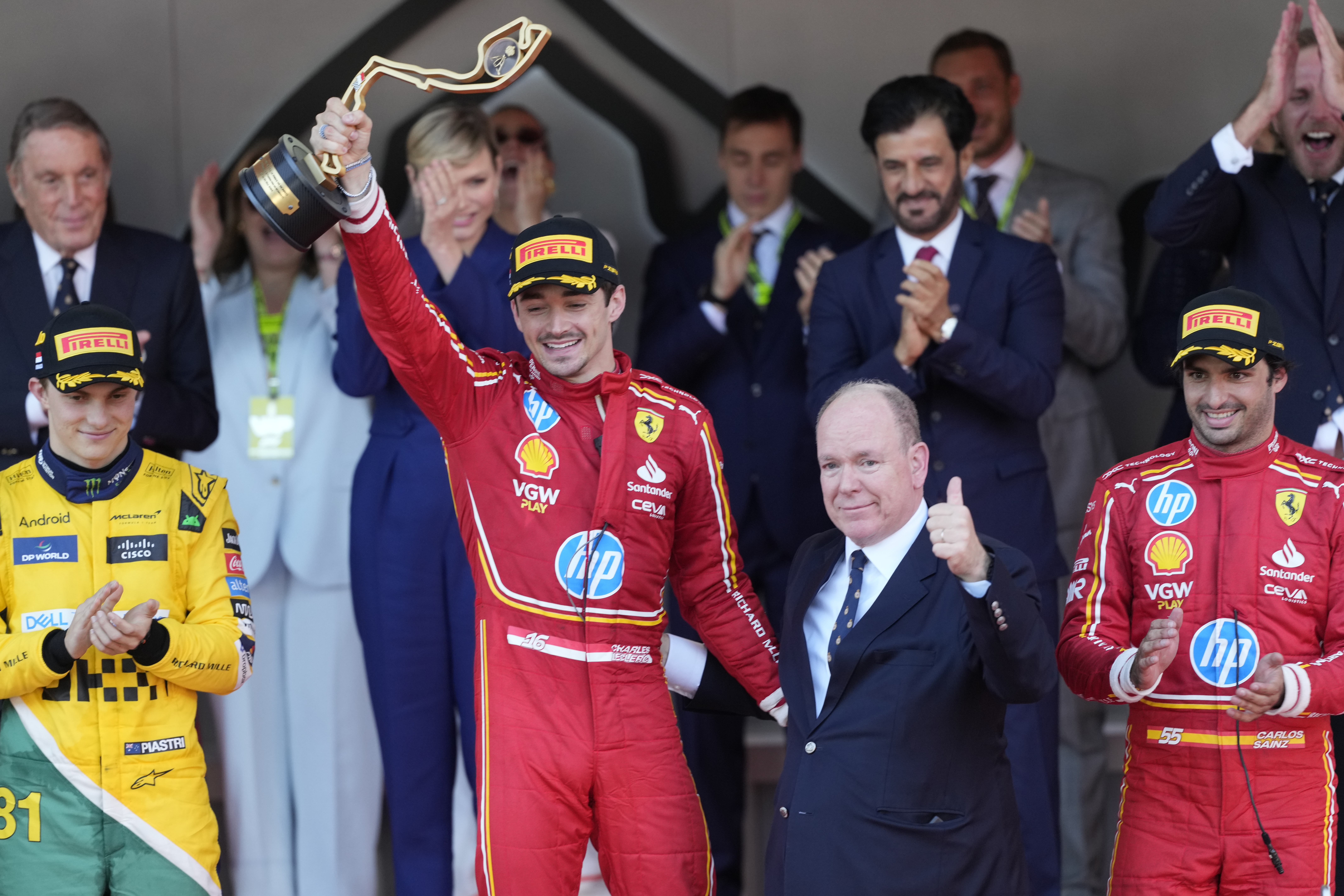 Ferrari Monaco F1 Charles Leclerc Formula One 
