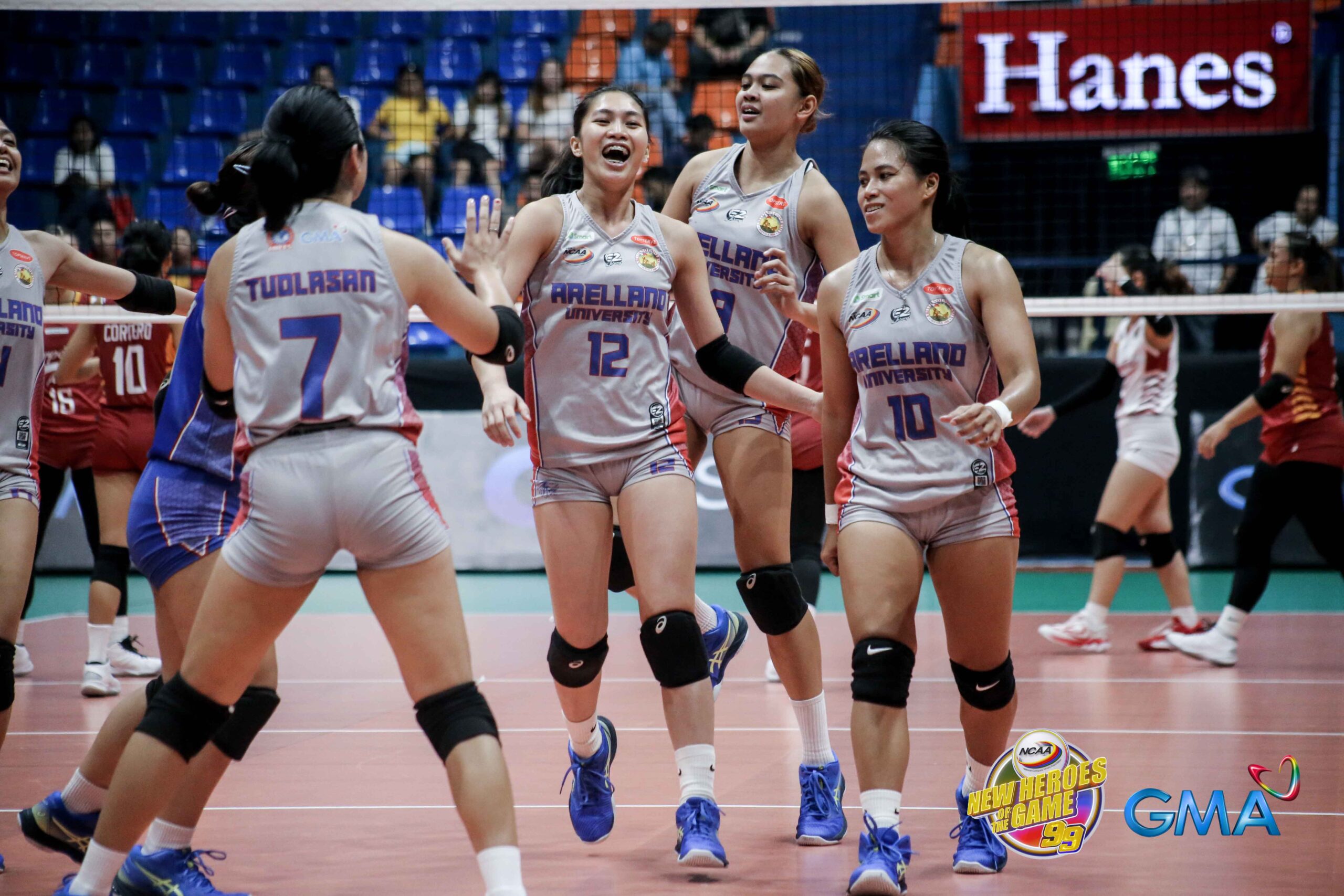 Arellano Lady Chiefs in the NCAA Season 99 women's volleyball tournament