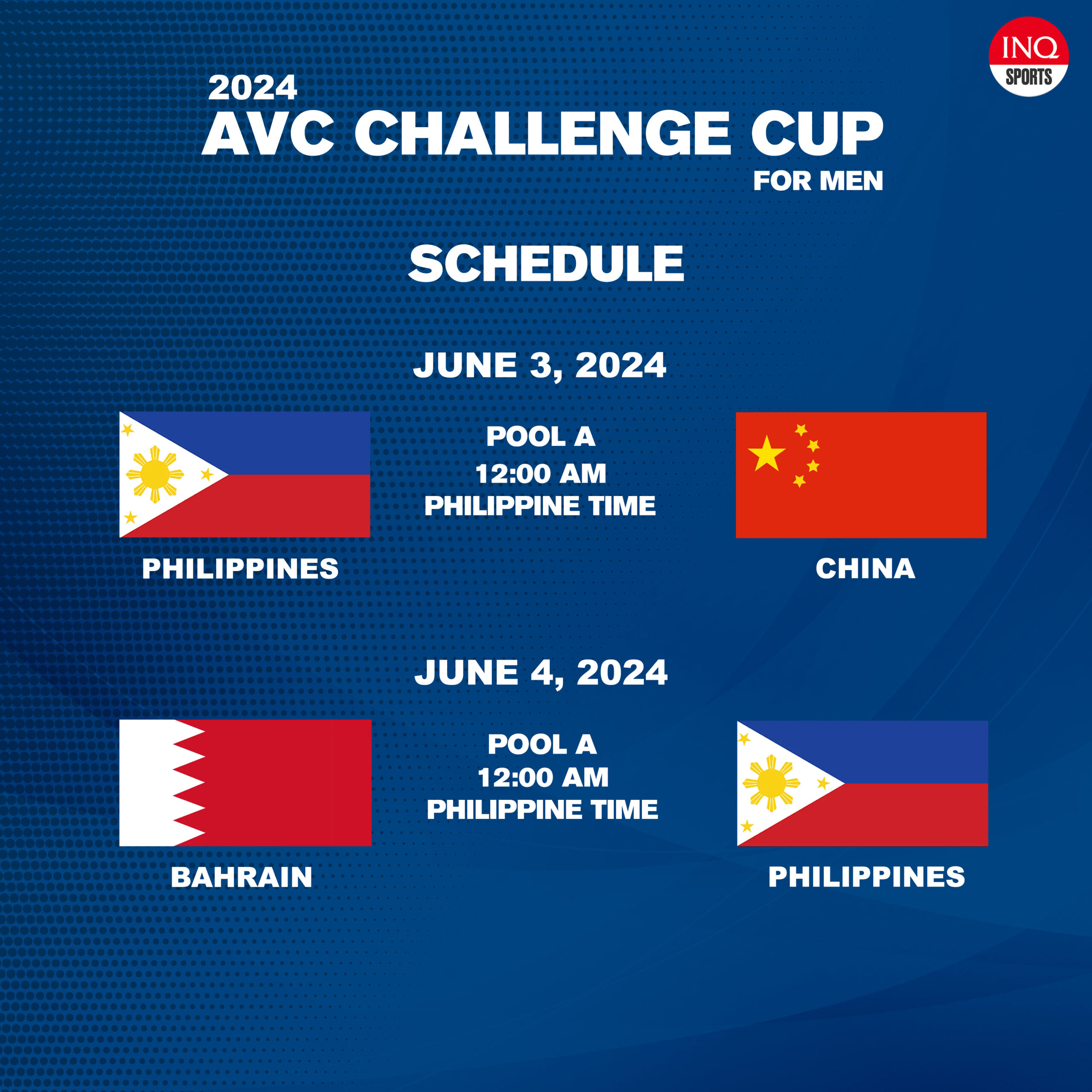 Avc Challenge Cup 2024 Schedule - Doti Michell