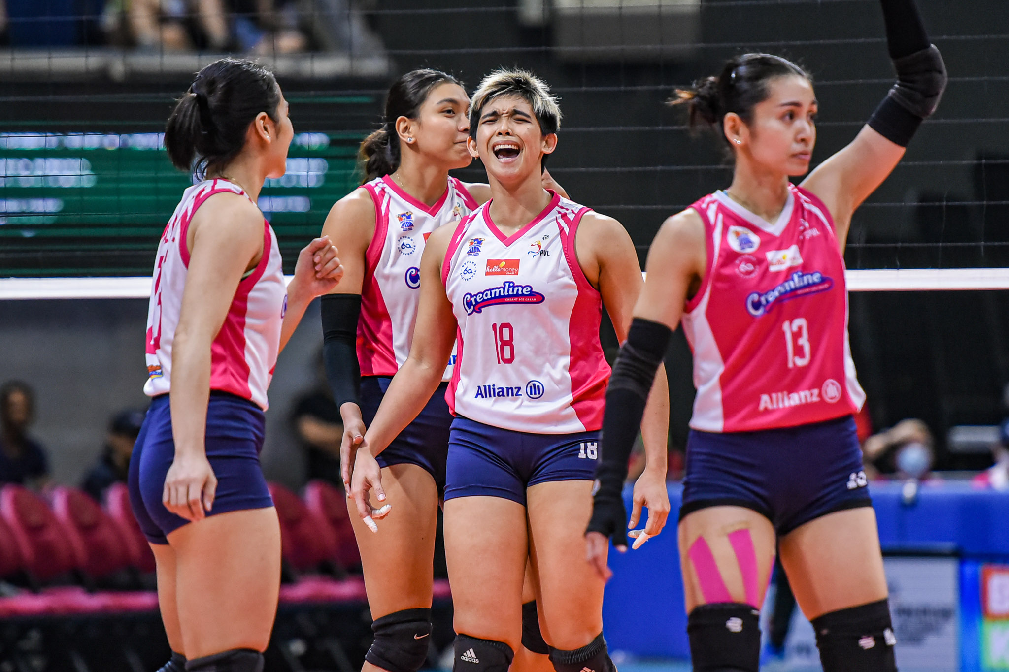 Creamline Cool Smashers' Tots Carlos Finales PVL