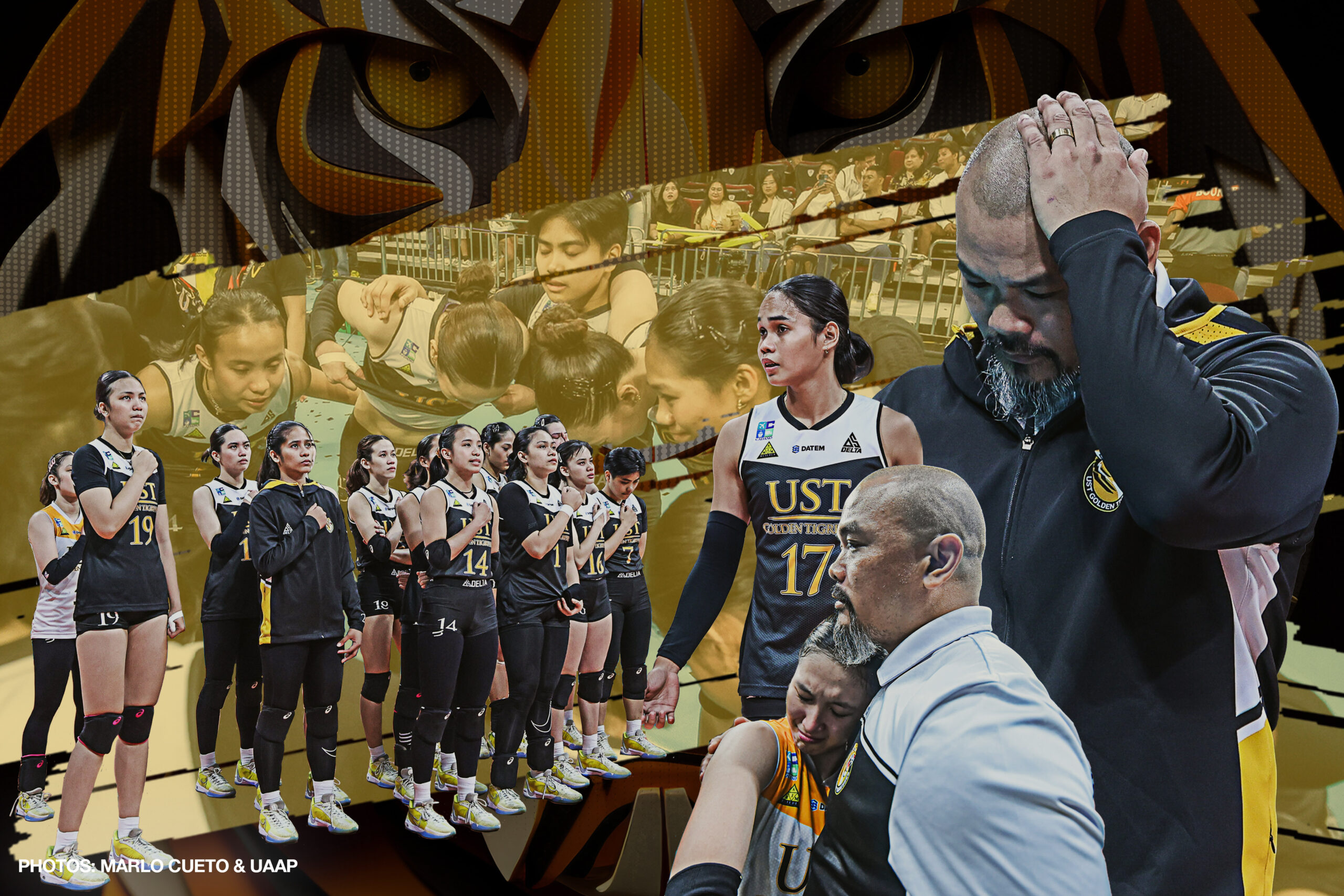 UST Golden Tigresses once again were on the losing end of a UAAP women's volleyball battle at Mall of Asia Arena.