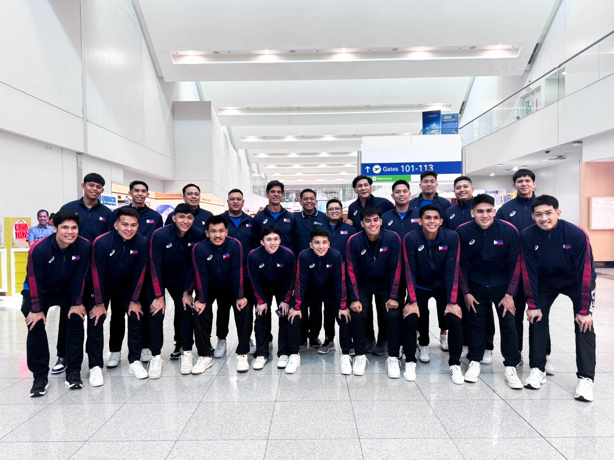 Alas Pilipinas men's team bound for Bahrain for the AVC Challenge Cup 2024.
