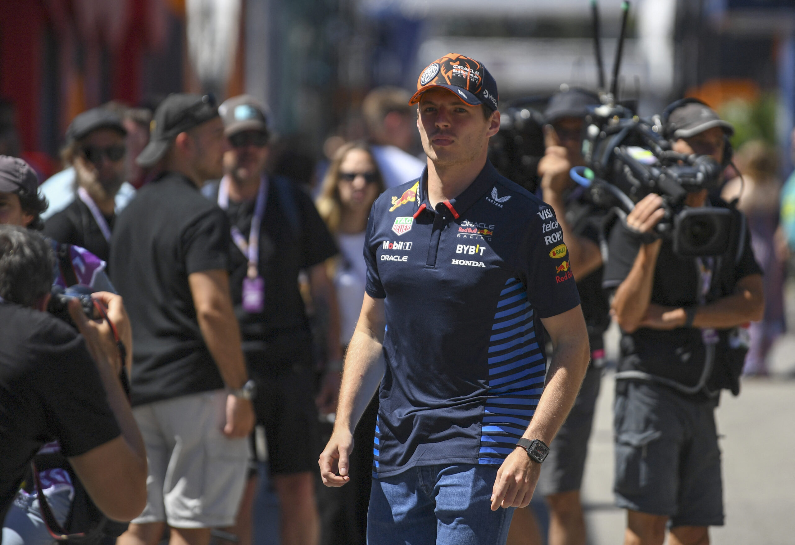 Red Bull's Dutch driver Max Verstappen F1 Spanish Grand Prix
