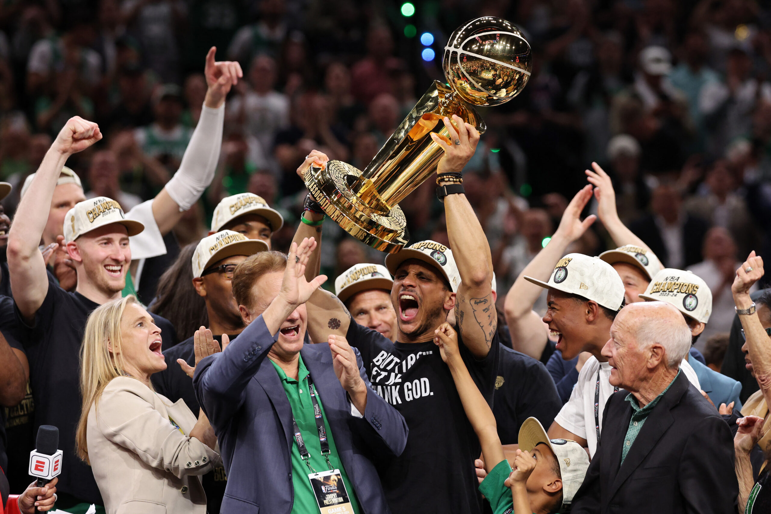 Boston Celtics coach Joe Mazzulla NBA champion