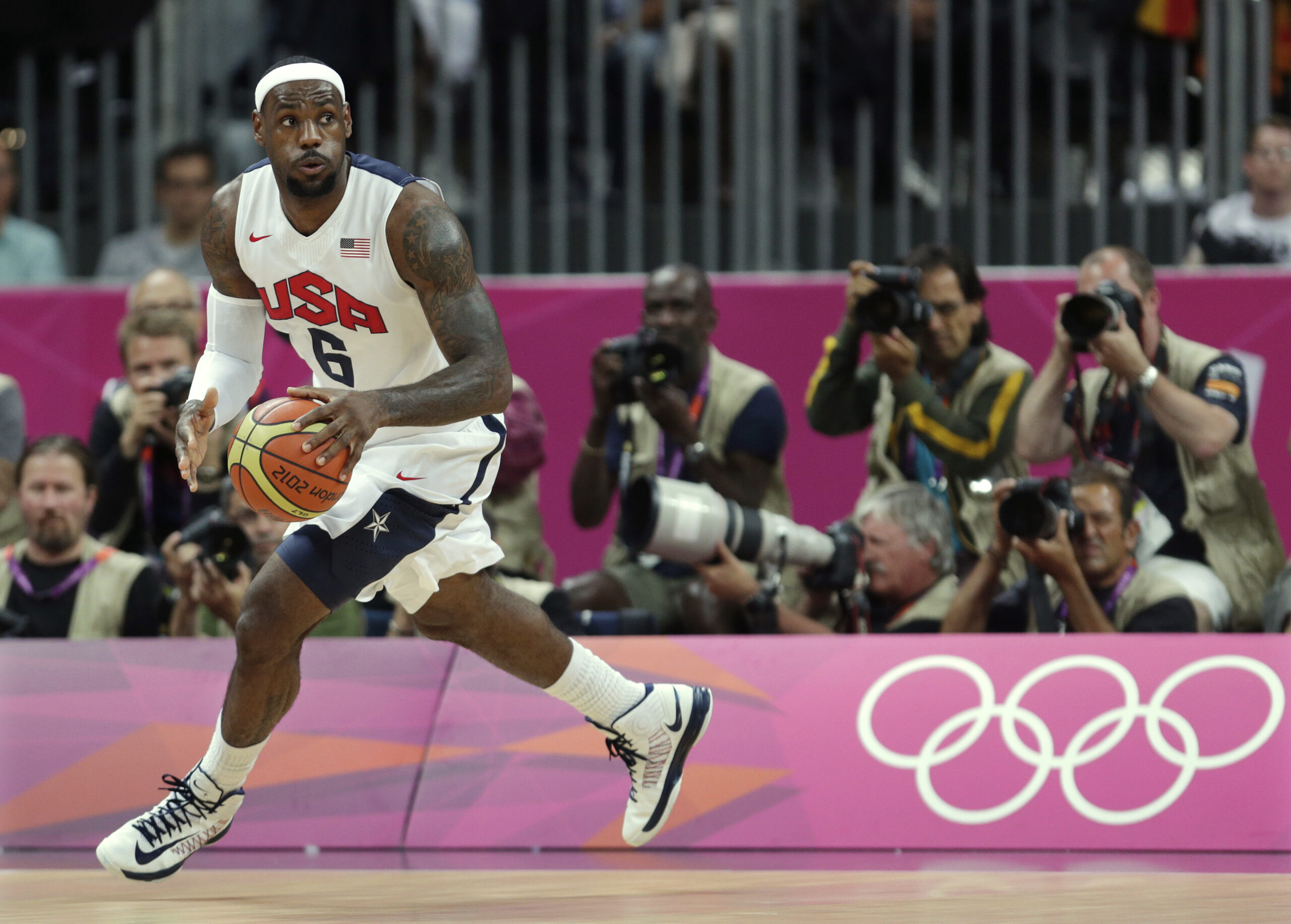 LeBron James Paris Olympics USA basketball