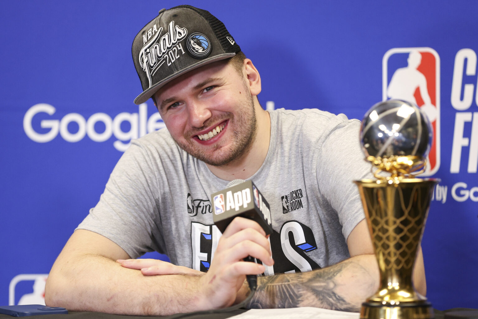 First NBA Finals trip dream come true for Luka Doncic
