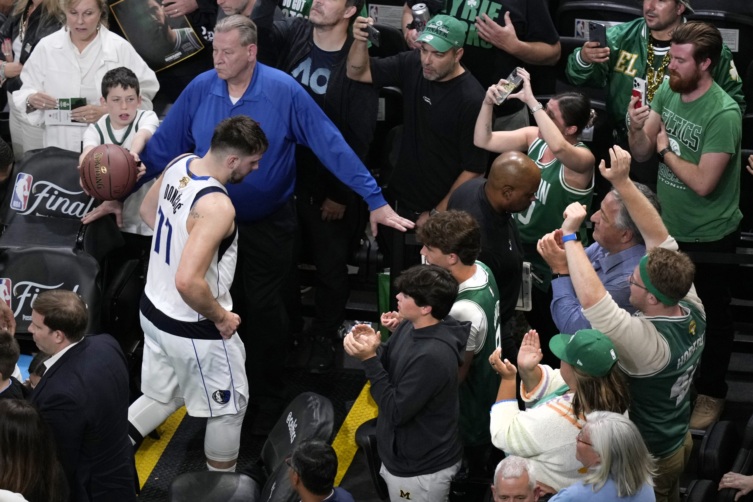 Luka Doncic Dallas Mavericks vs Boston Celtics Game 2 NBA Finals