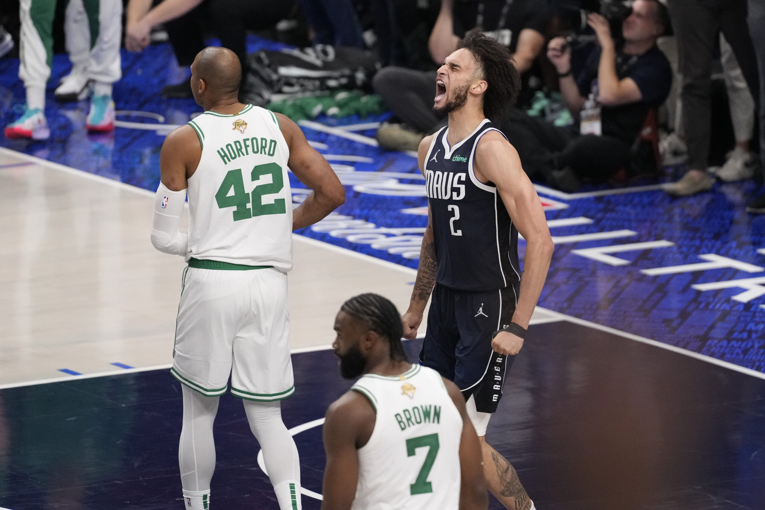 Dallas Mavericks Dereck Lively NBA Finals Mavericks vs Celtics