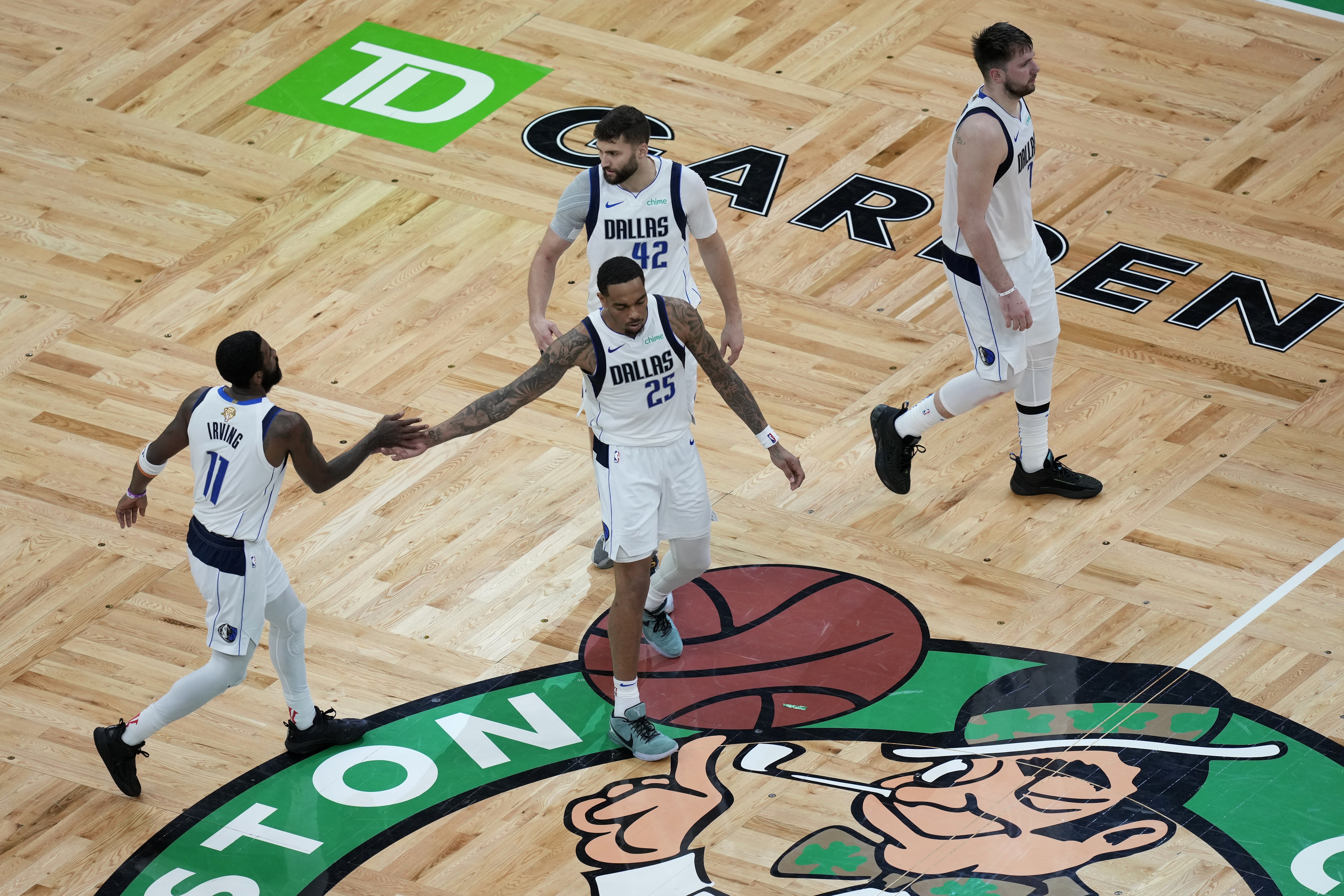 Kyrie Irving Luka Doncic Dallas Mavericks vs Boston Celtics NBA Finals