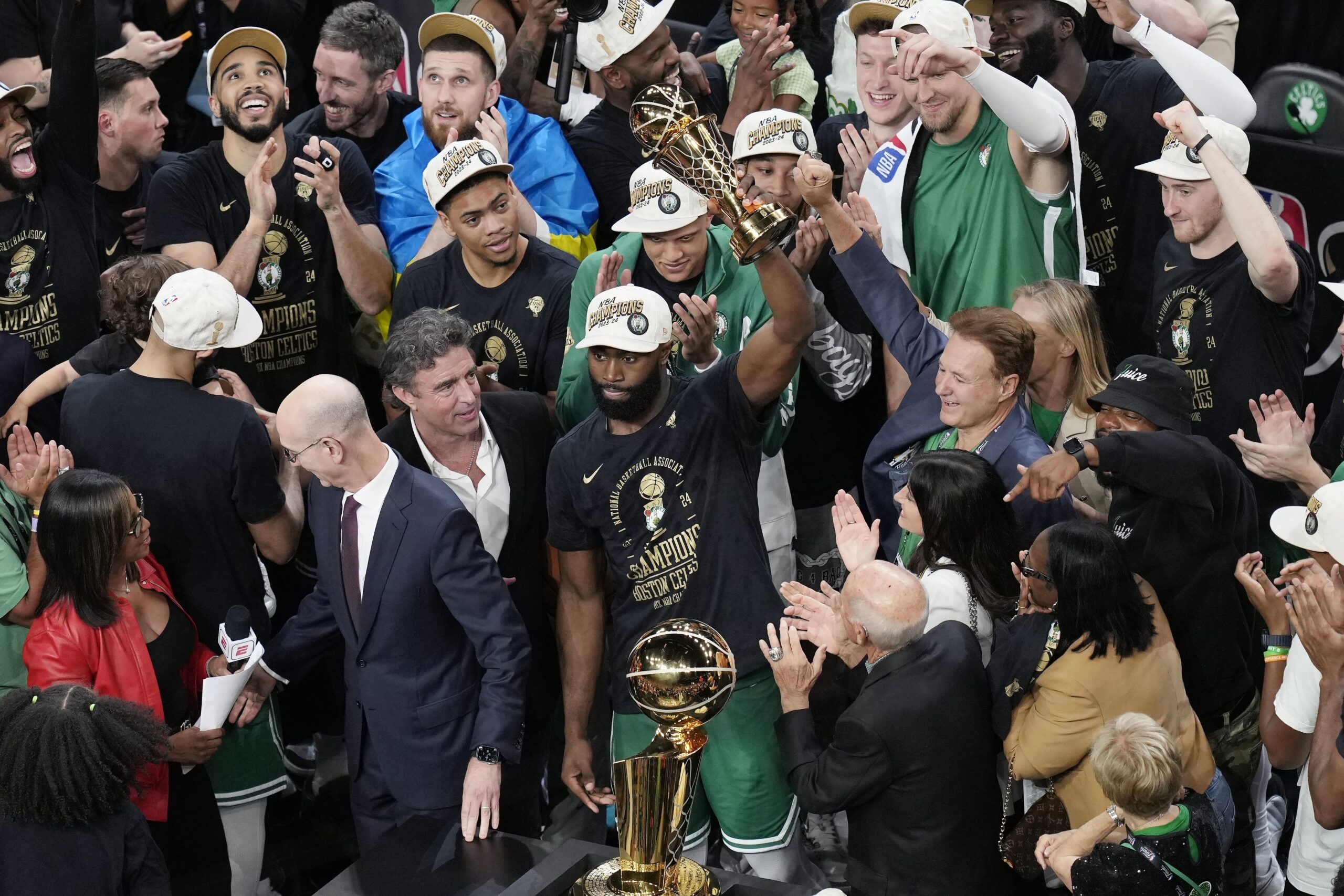 Finals MVP Jaylen Brown Boston Celtics NBA champions