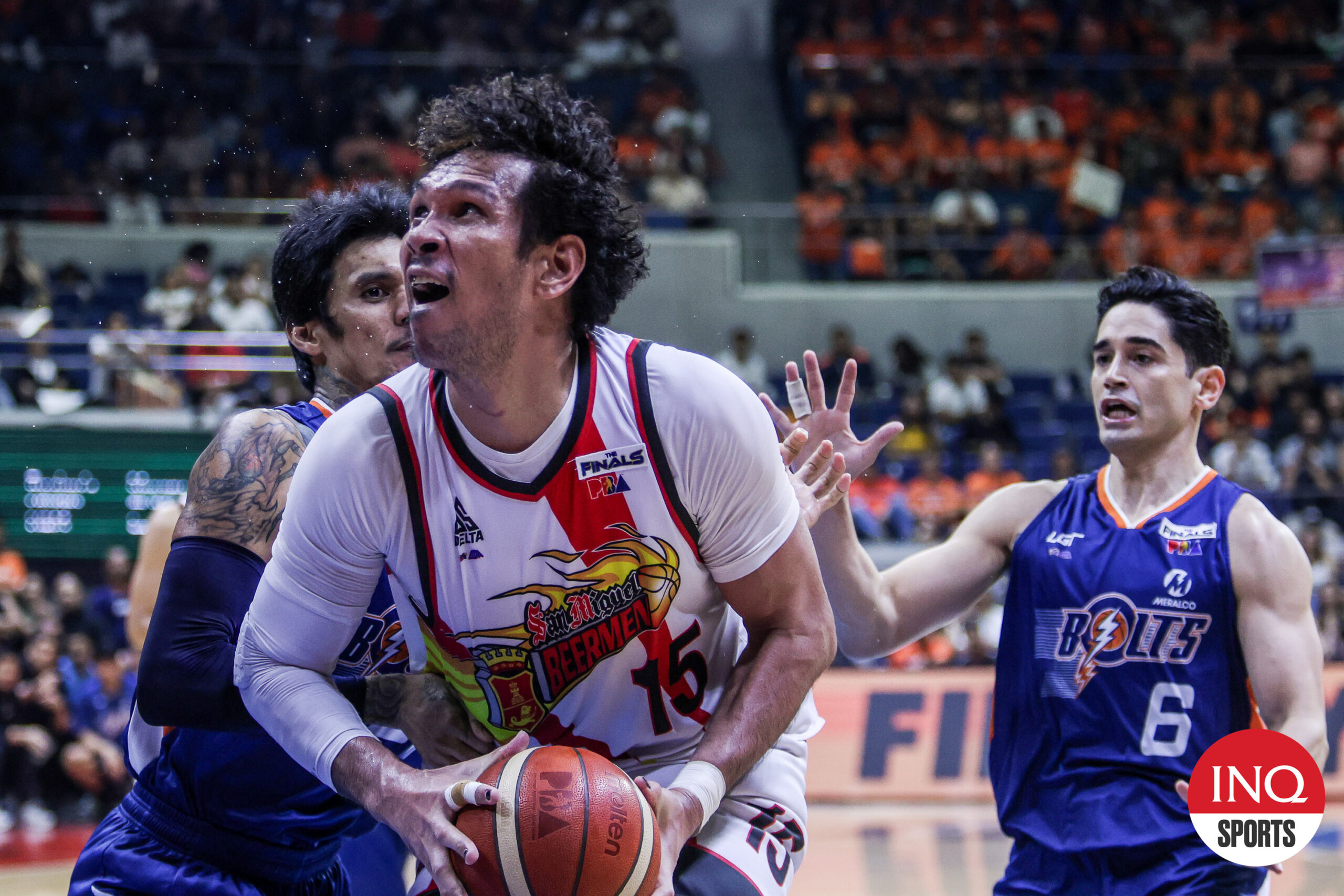 Beermen square PBA Finals with gutsy Bolts after Game 2 thriller