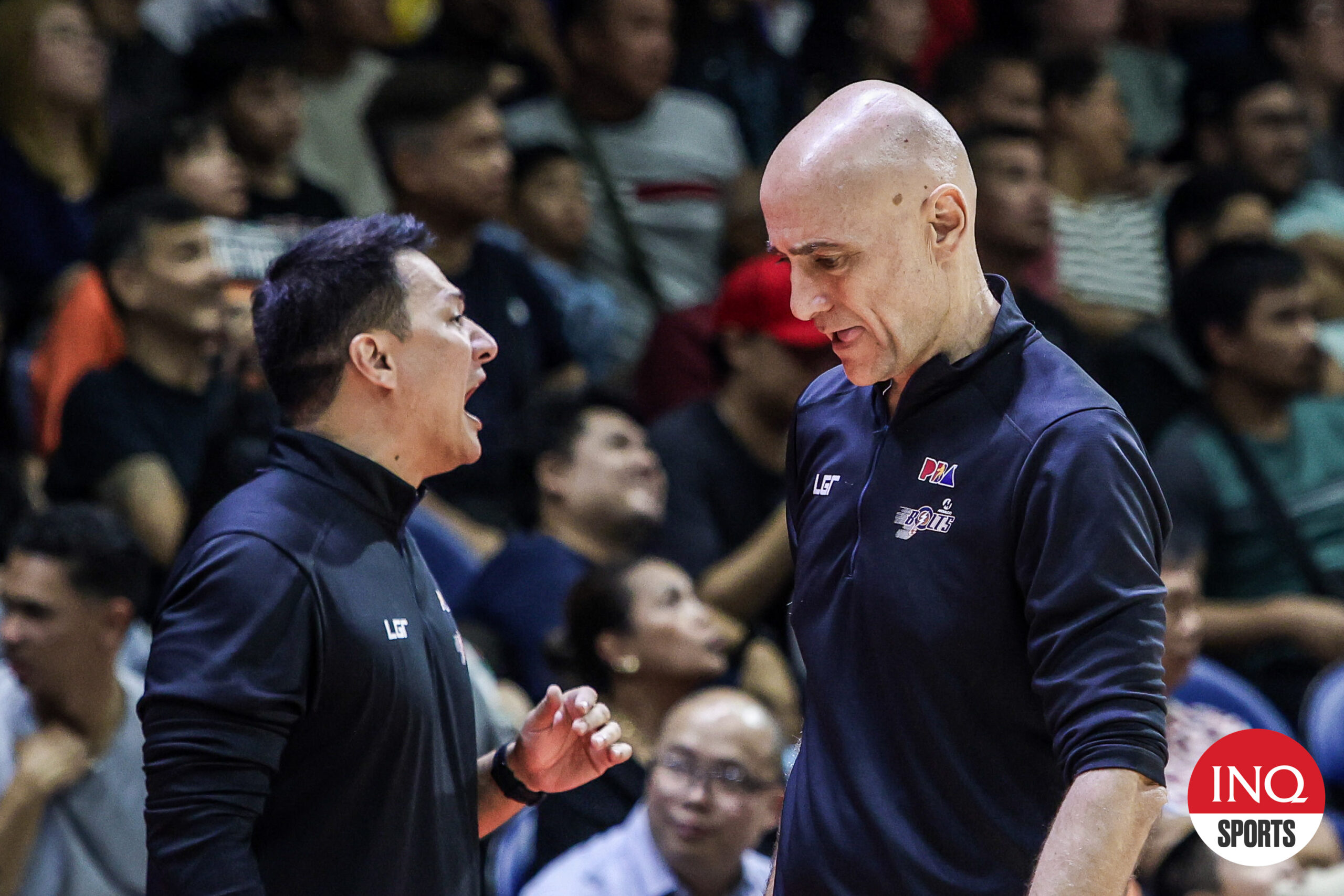 Meralco coach Luigi Trillo active consultant Nenad Vucinic PBA