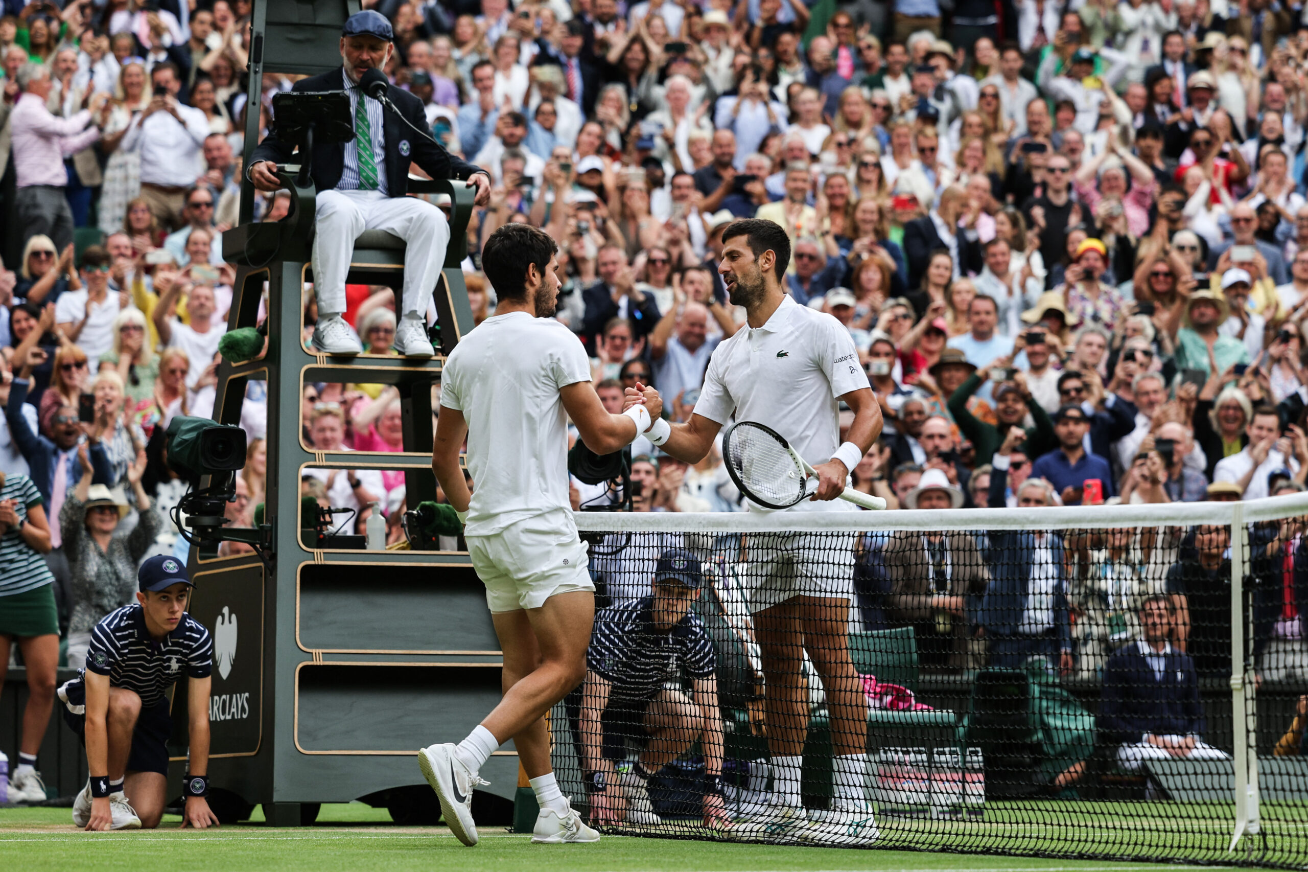 Carlos Alcaraz Novak Djokovic wimbledon