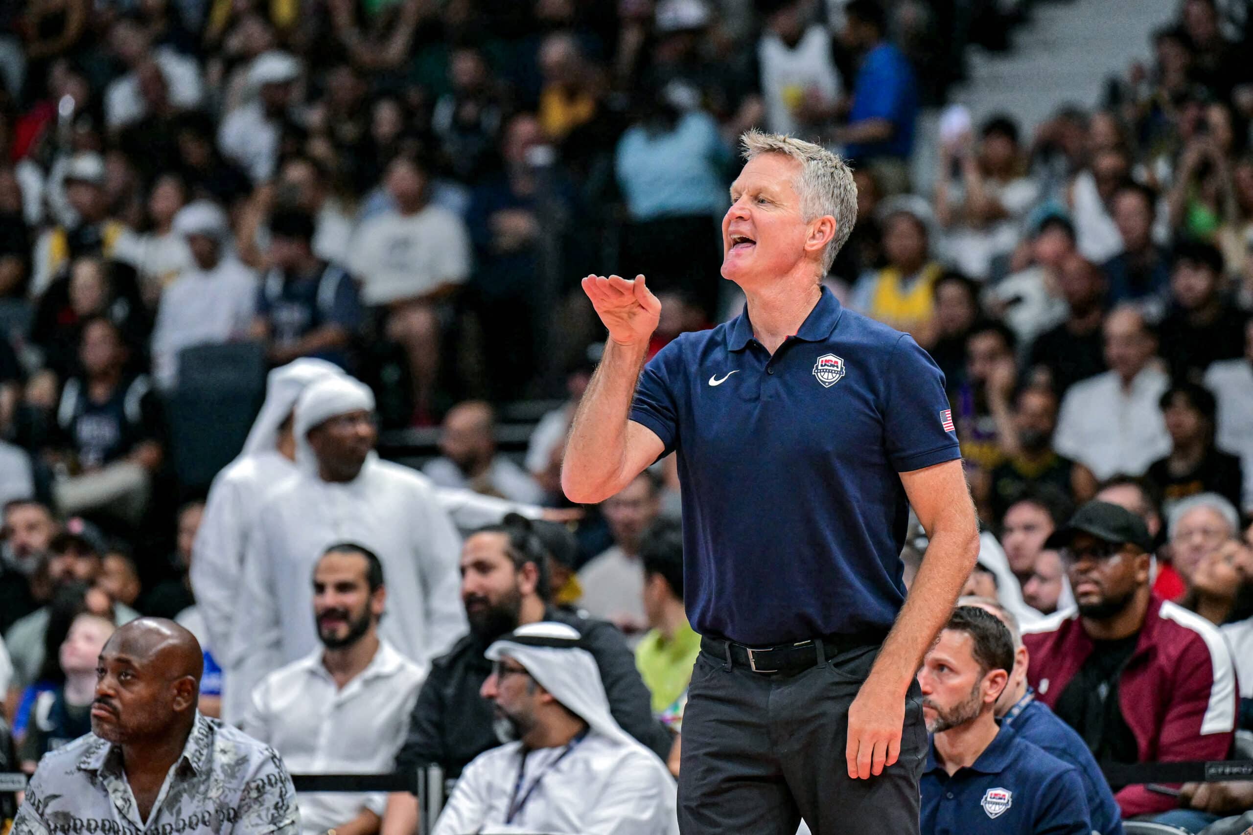 Team USA coach Steve Kerr  Paris Olympics 2024