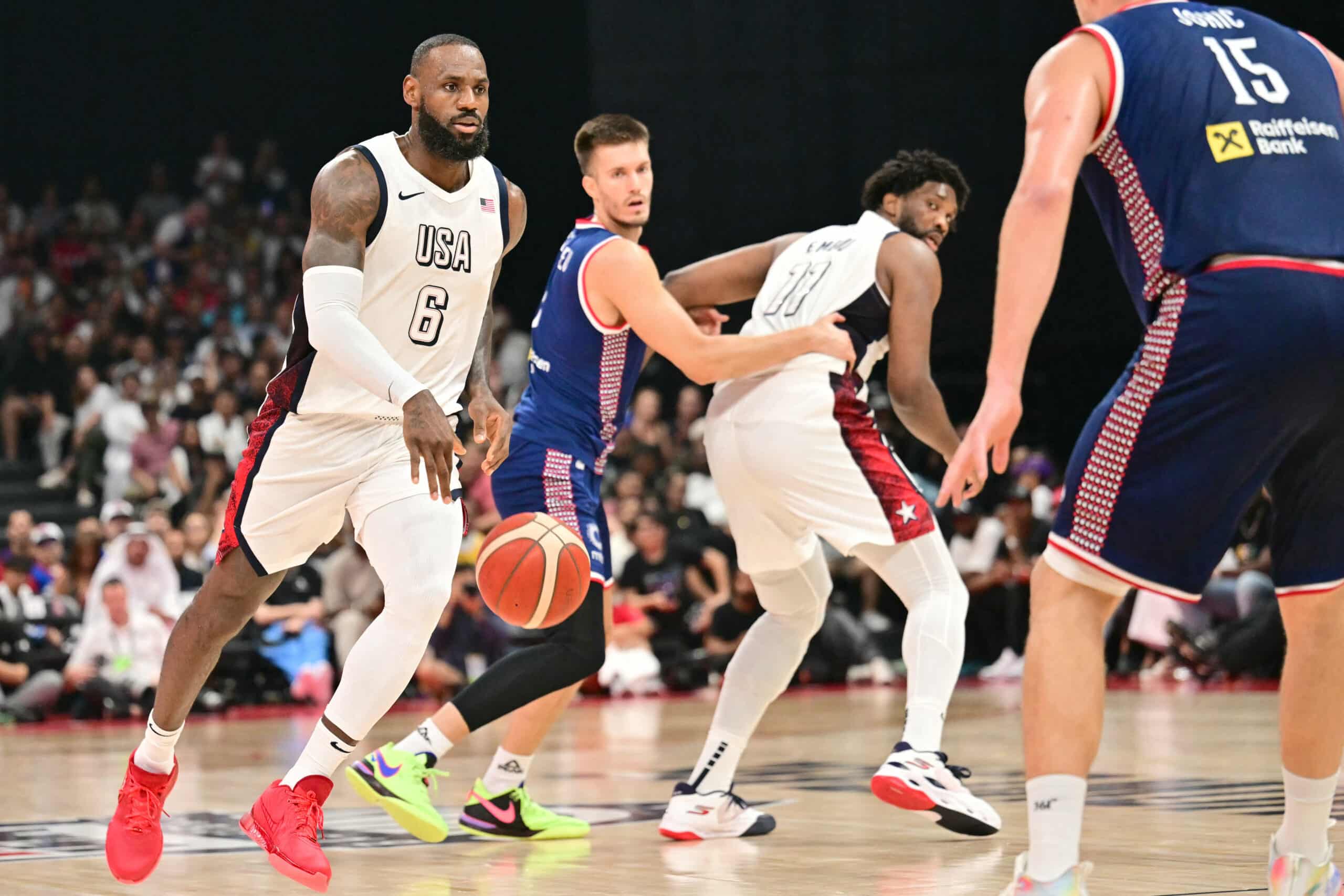 LeBron James Paris Olympics 2024 Team USA