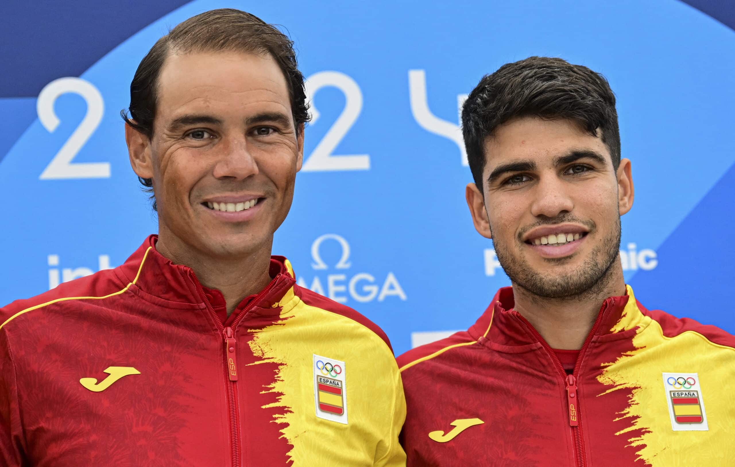 Rafael Nadal Carlos Alcaraz Paris Olympics 2024 tennis