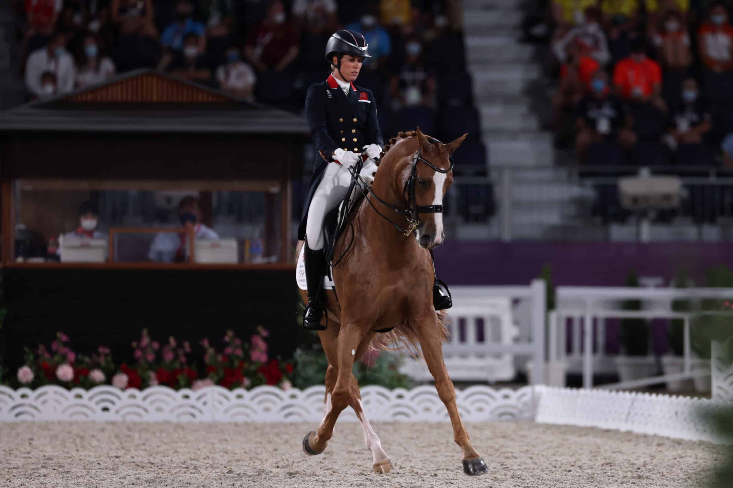 Britain's Charlotte Dujardin Paris Olympics 2024