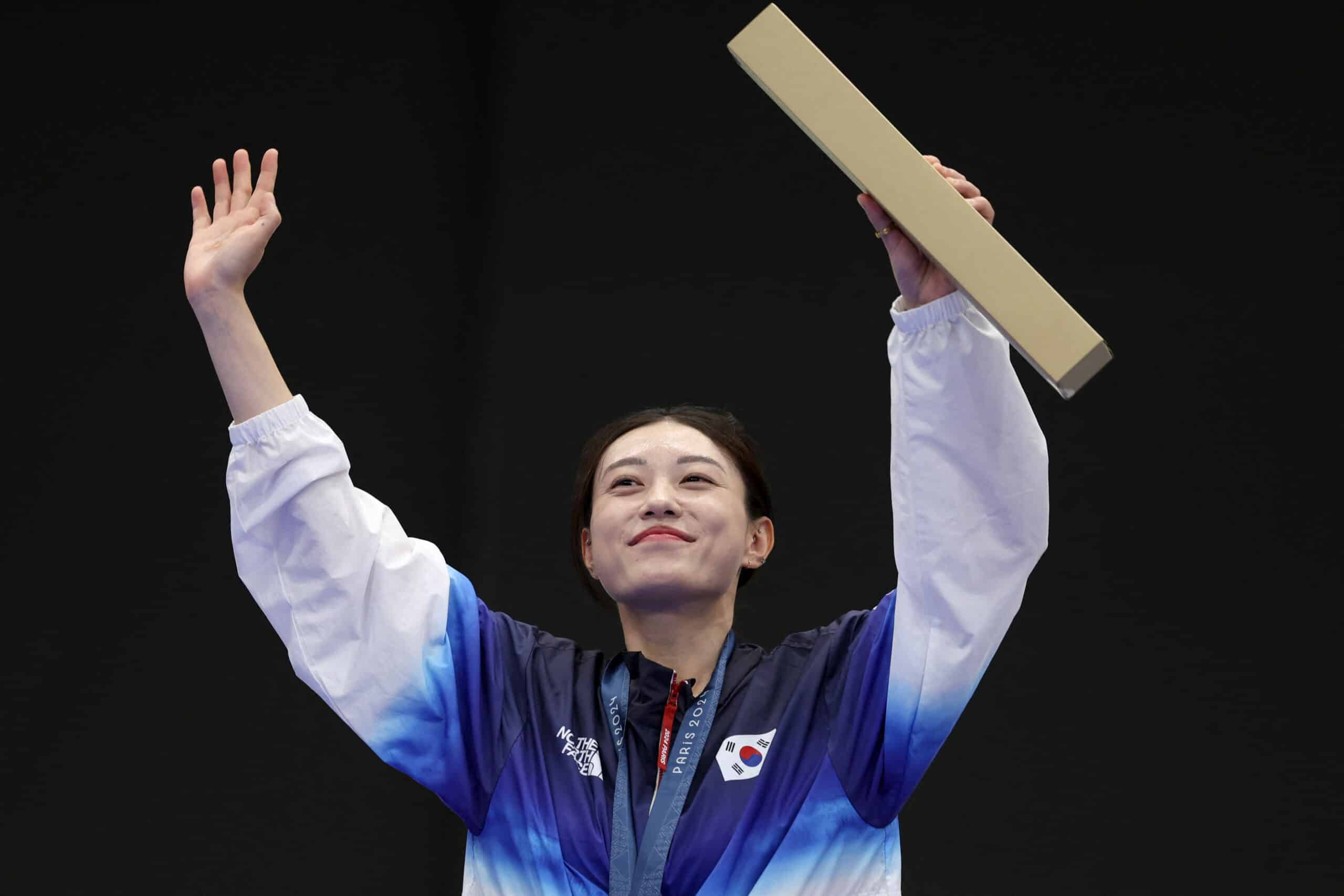 South Korea's Kim Ye-ji  Paris Olympics 2024 shooting