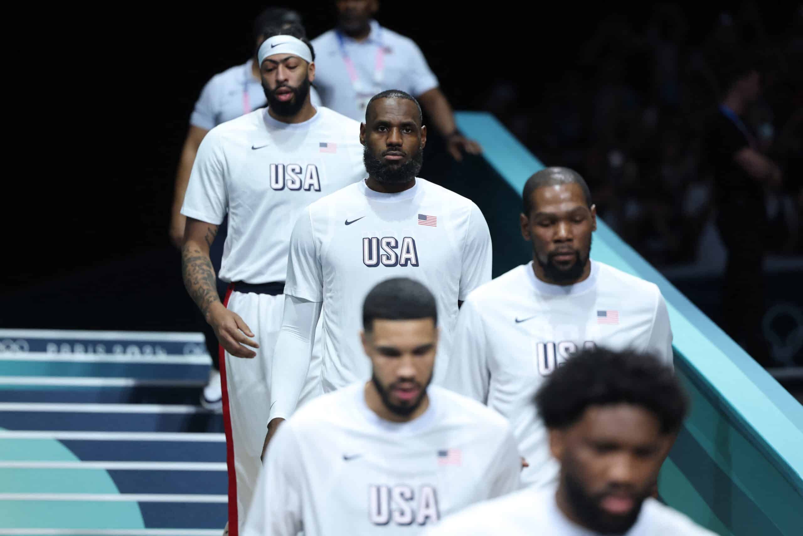 Team USA basketball lebron james 