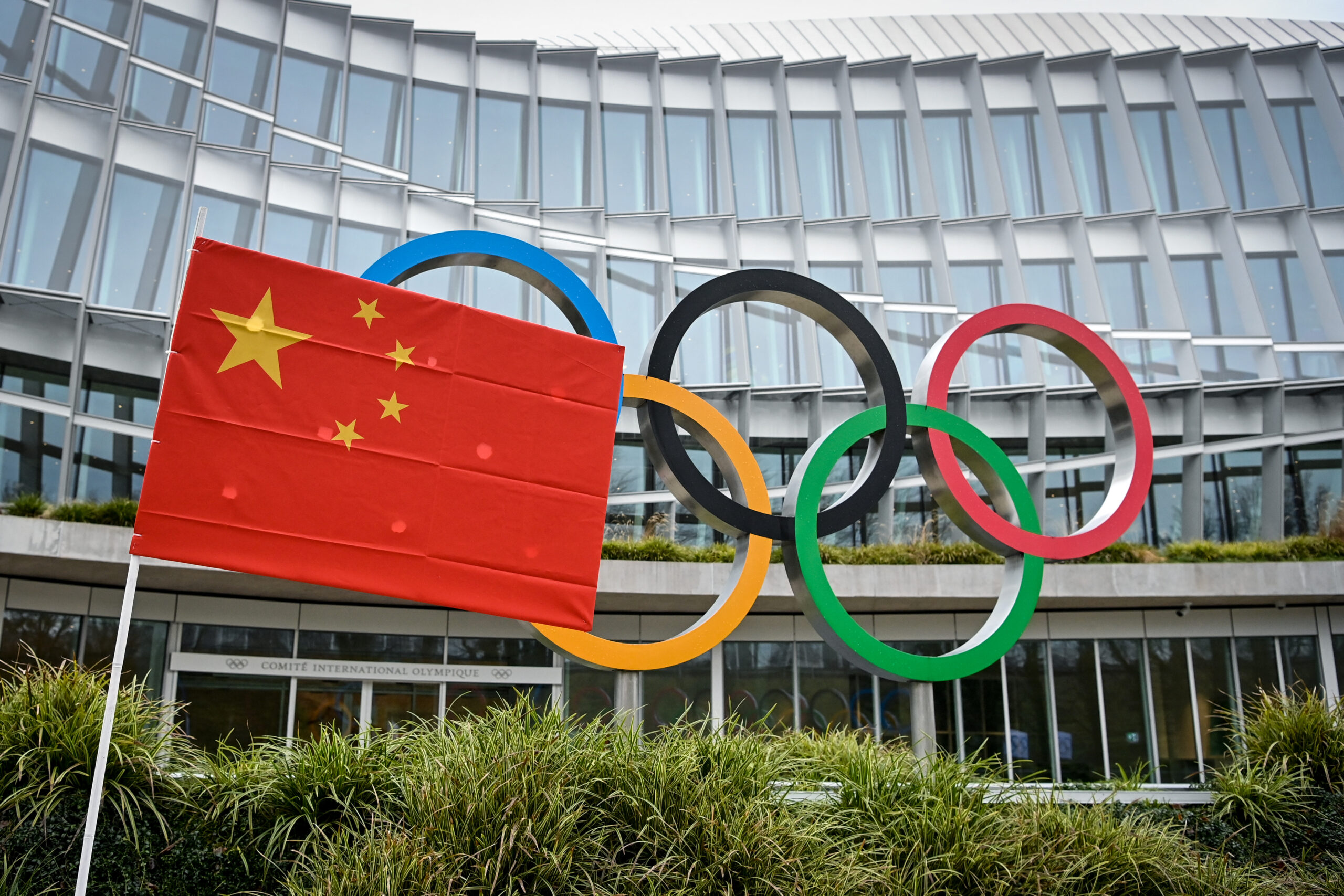 China Paris Olympics swimming