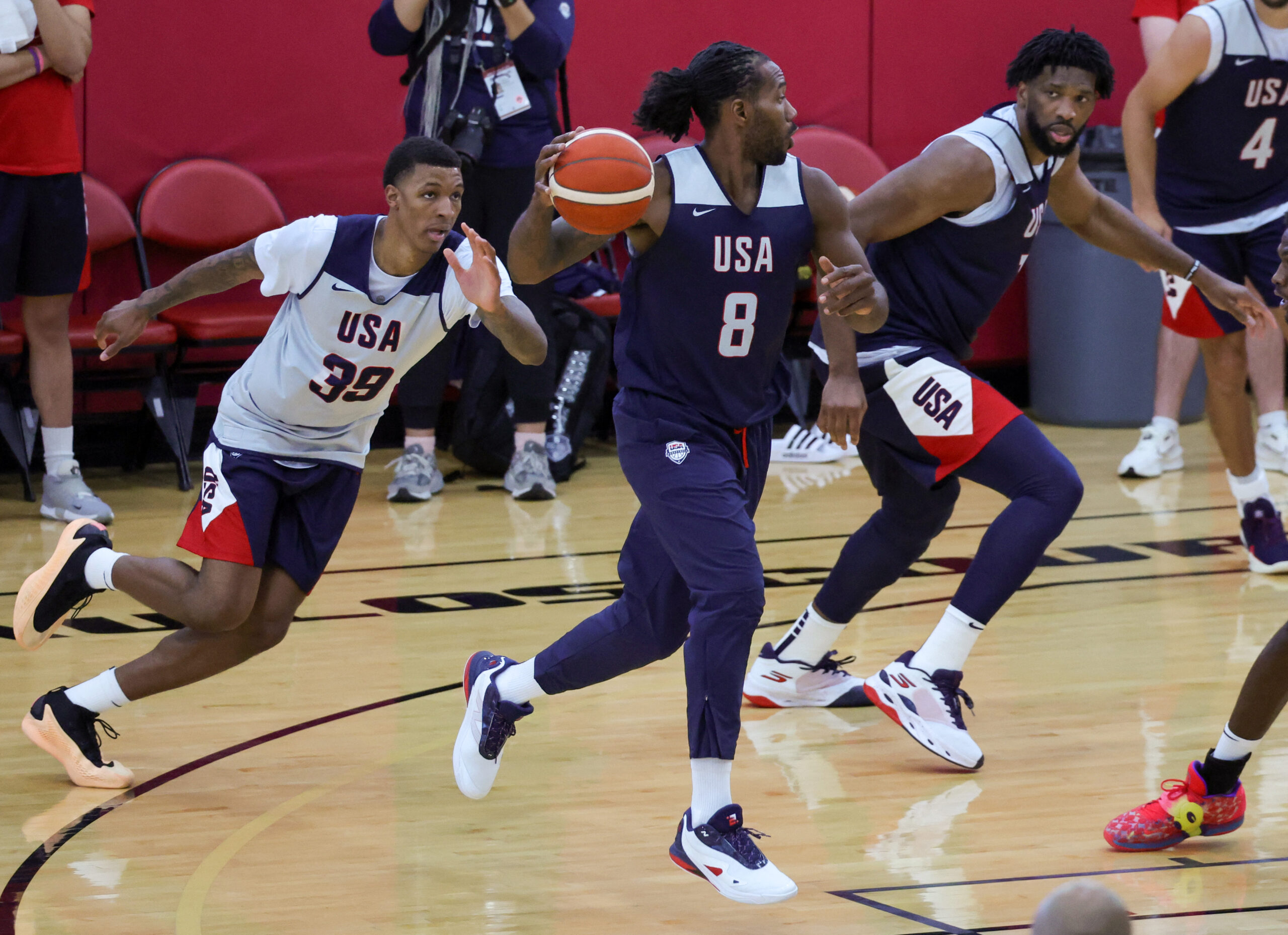 Kawhi Leonard Team USA Basketball, Paris Olympics